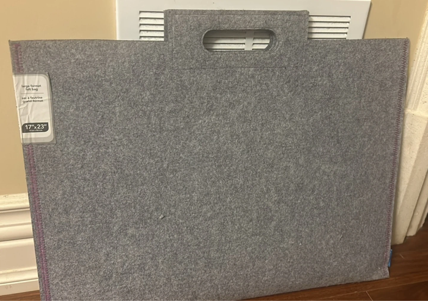 Large Format Felt portfolio art Bag 17"x23"
