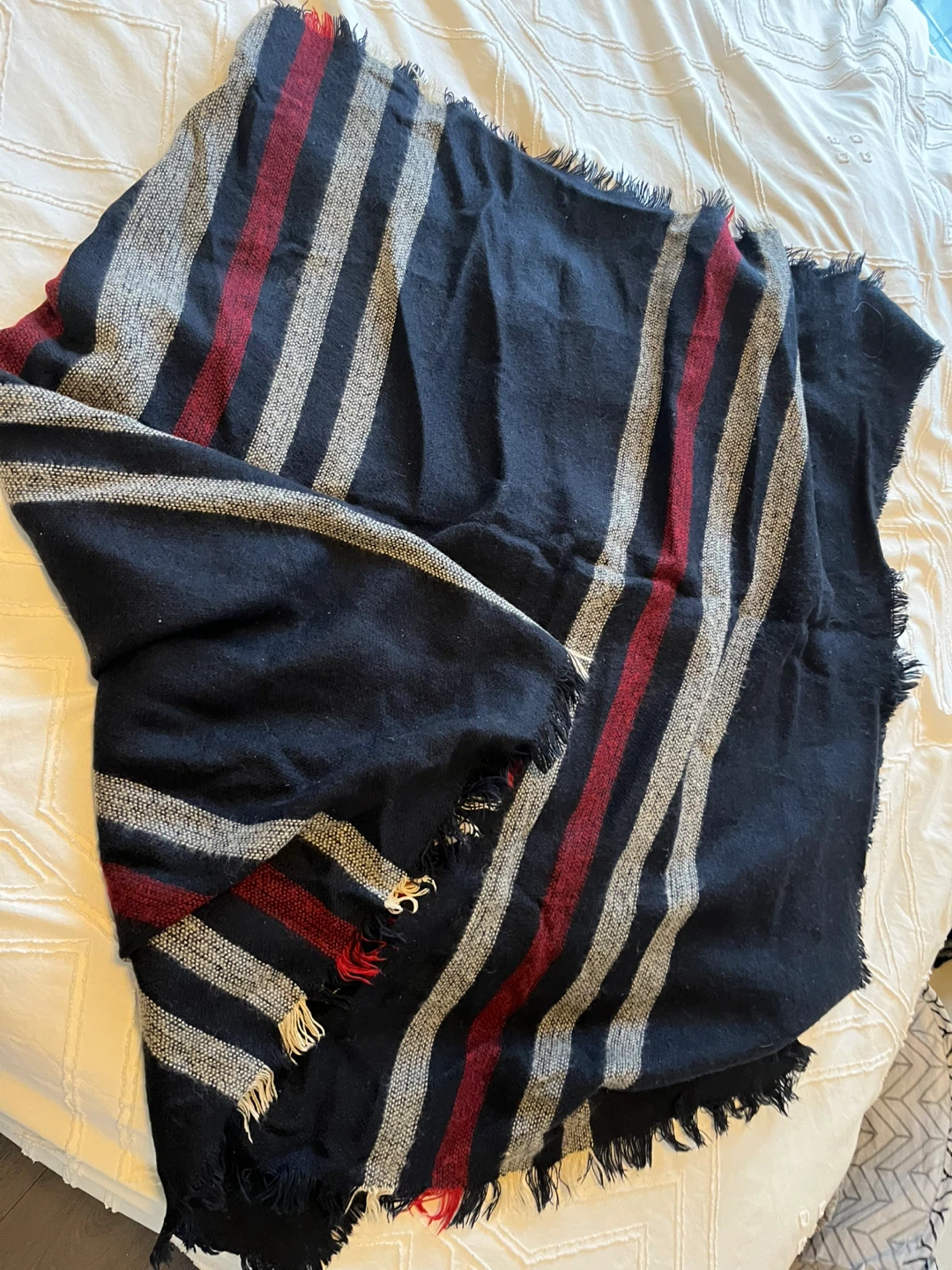 Striped Blanket Scarf