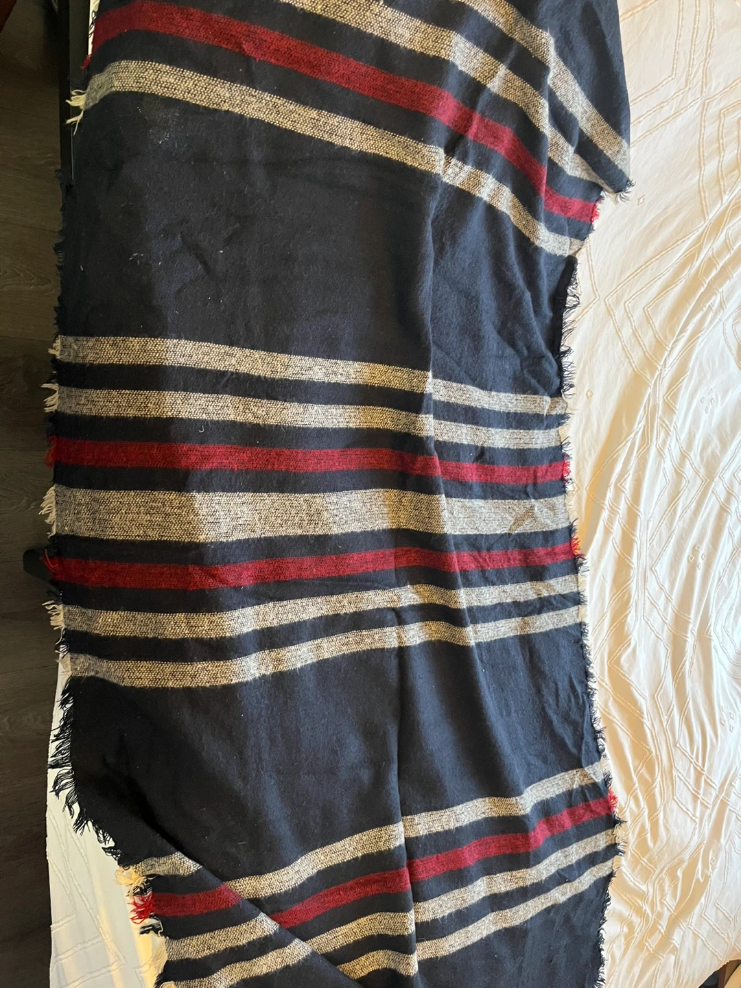 Striped Blanket Scarf - photo 2