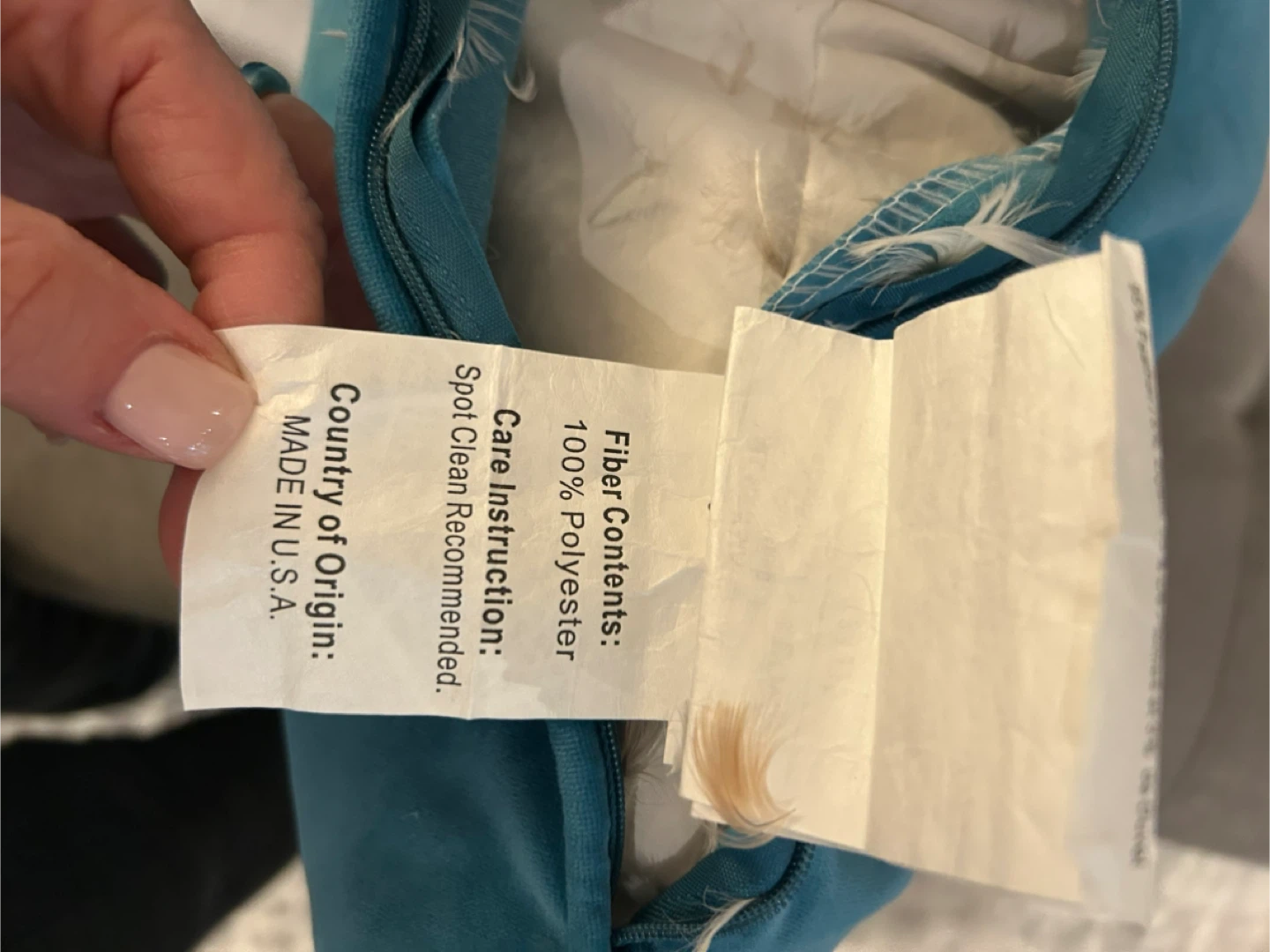 Teal Decorative Throw Pillows - Set of 4 - photo 4