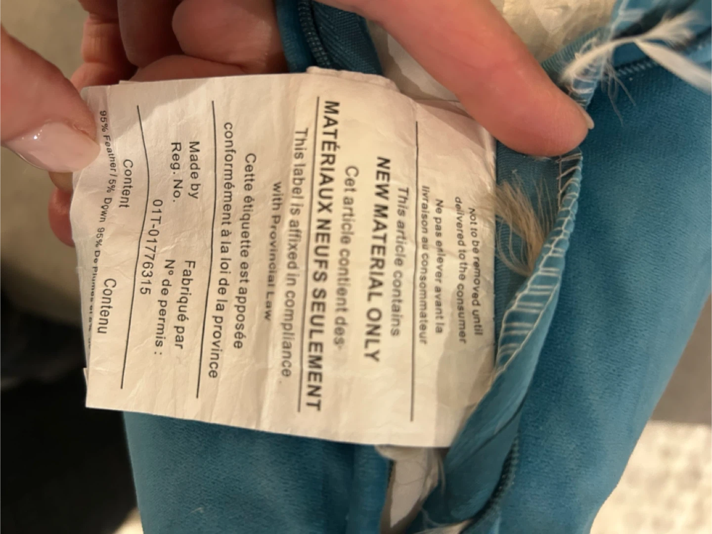 Teal Decorative Throw Pillows - Set of 4 - photo 5