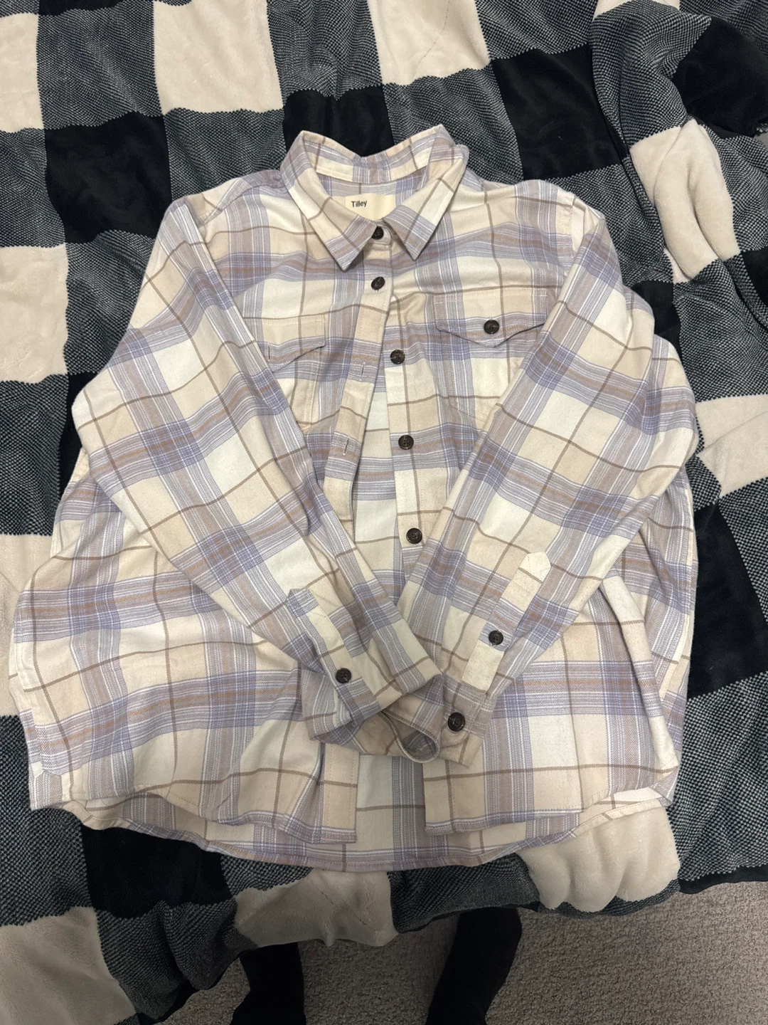 Tilley Plaid Flannel Shirt