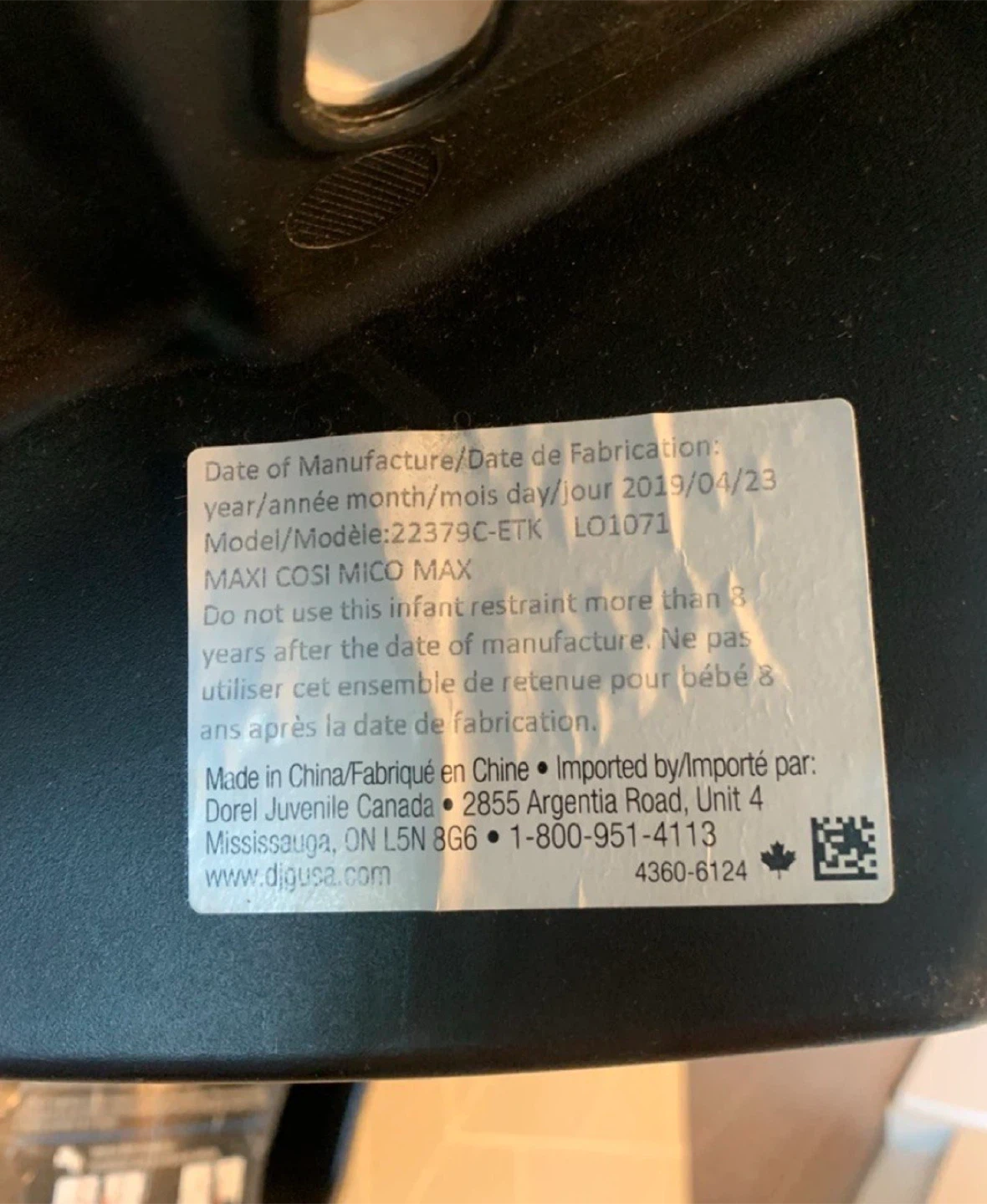 Maxi-Cosi Mico Max 30 Infant Car Seat - photo 5