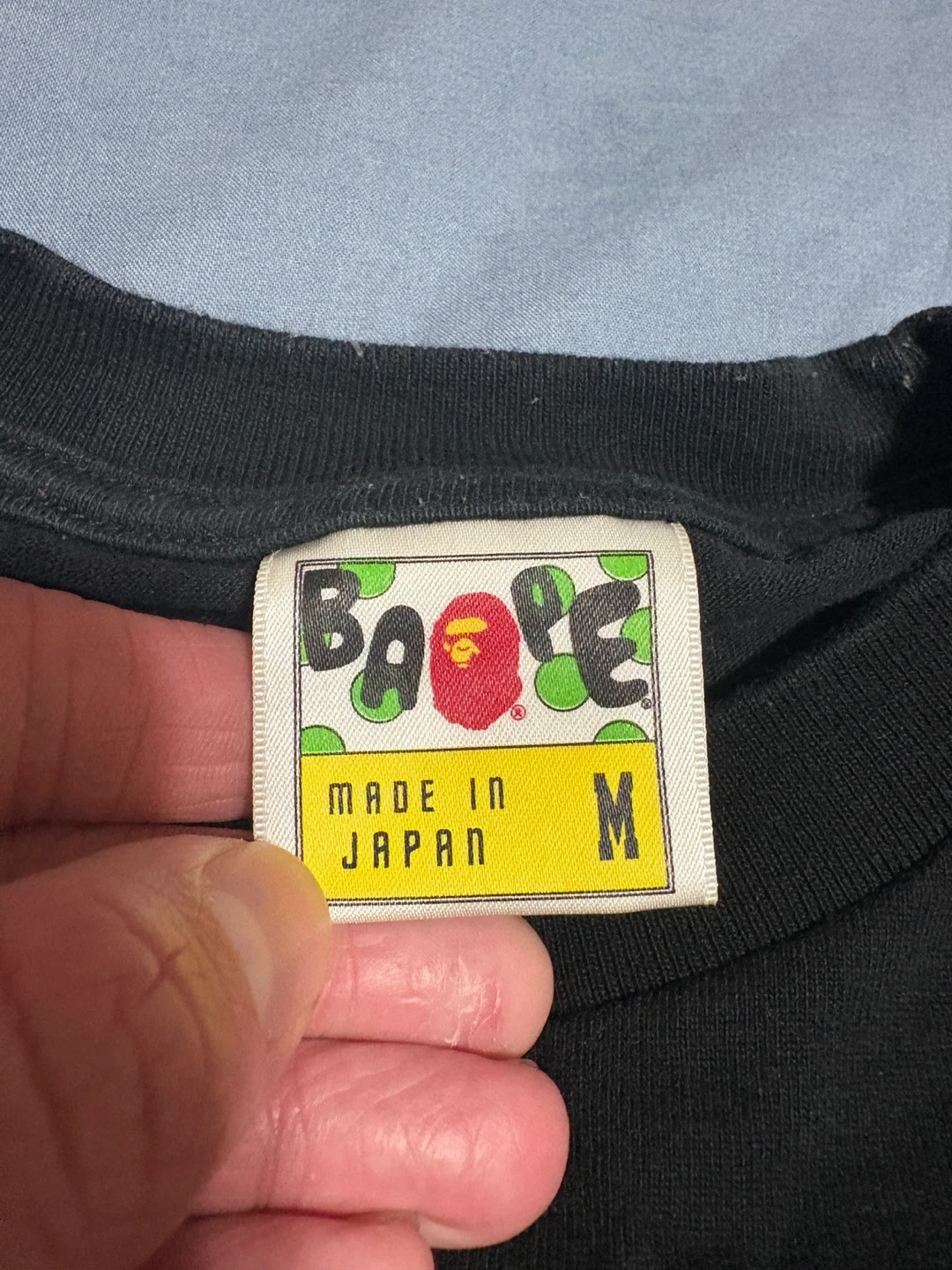 BAPE Black T-Shirt Size M - photo 4