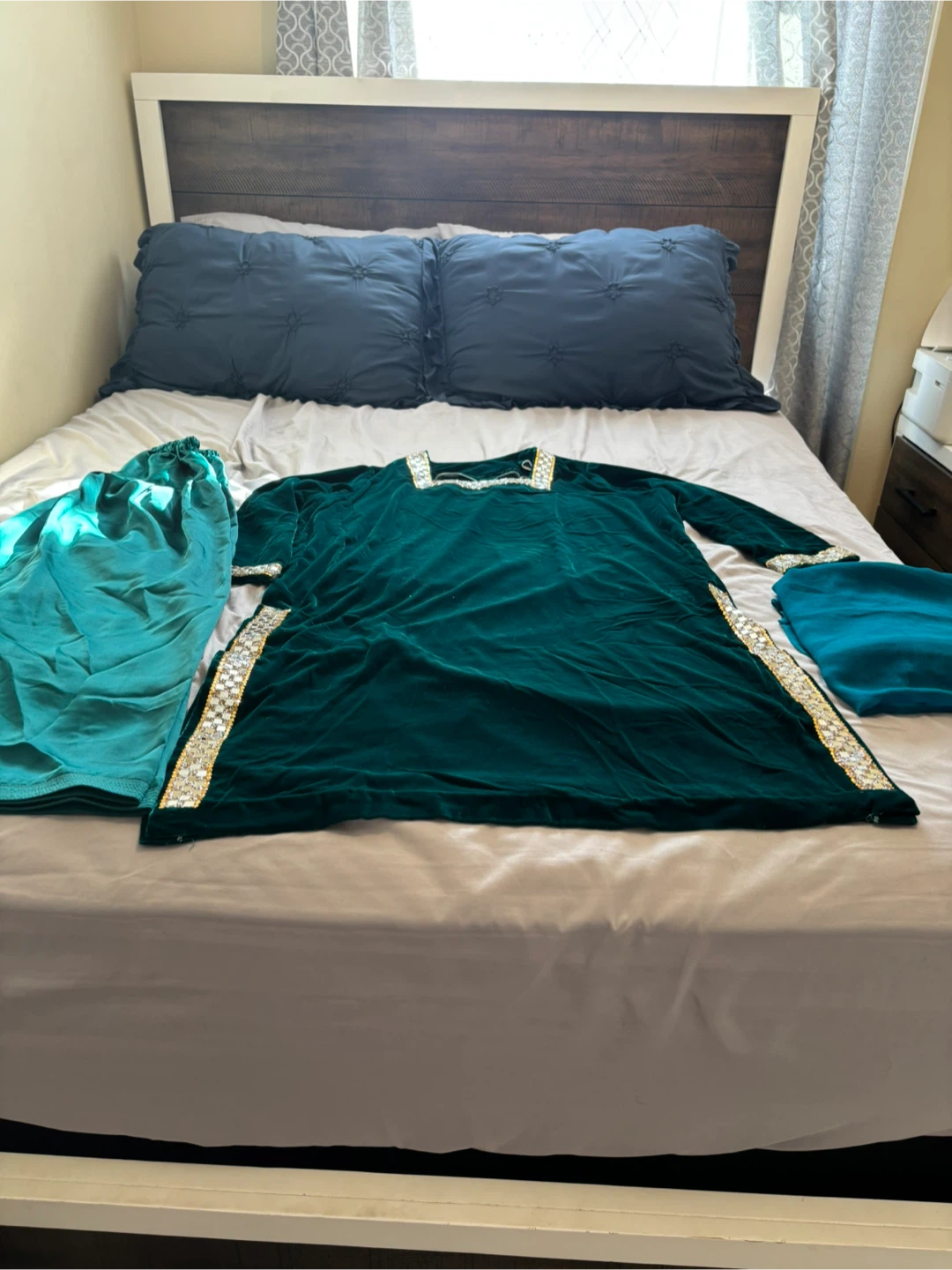 Emerald Green Salwar Kameez Suit - photo 2
