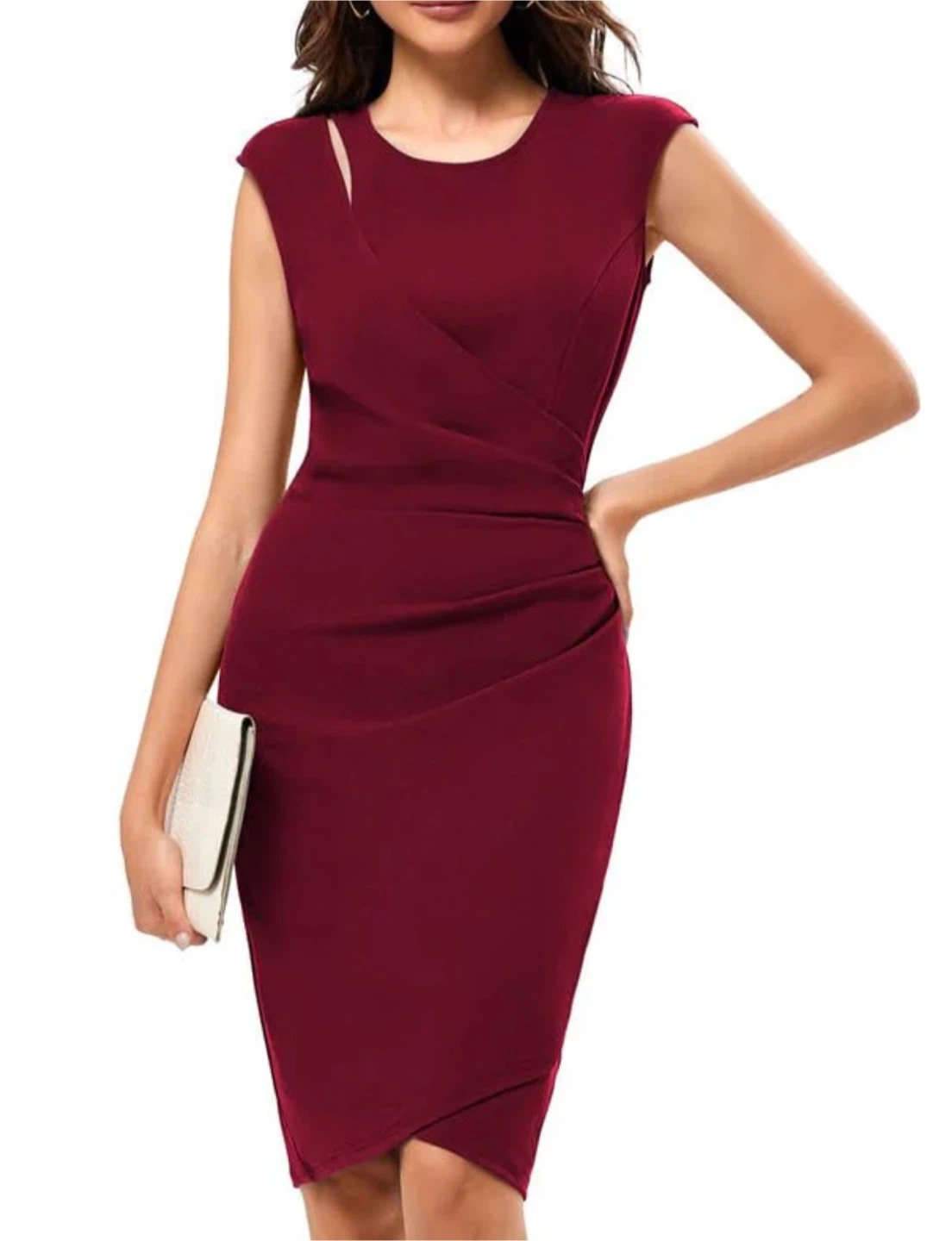 NEW! Burgundy Jasambac Dress - Size 6