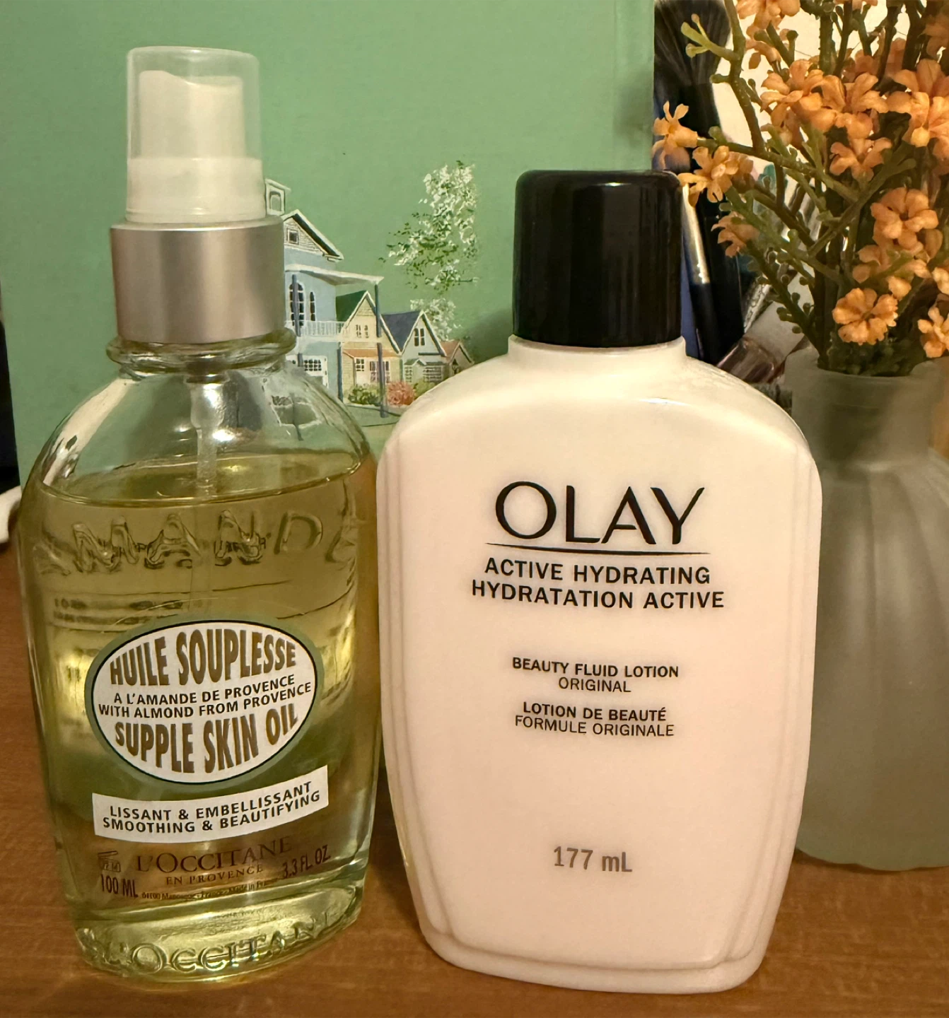 Body lotion and Blush