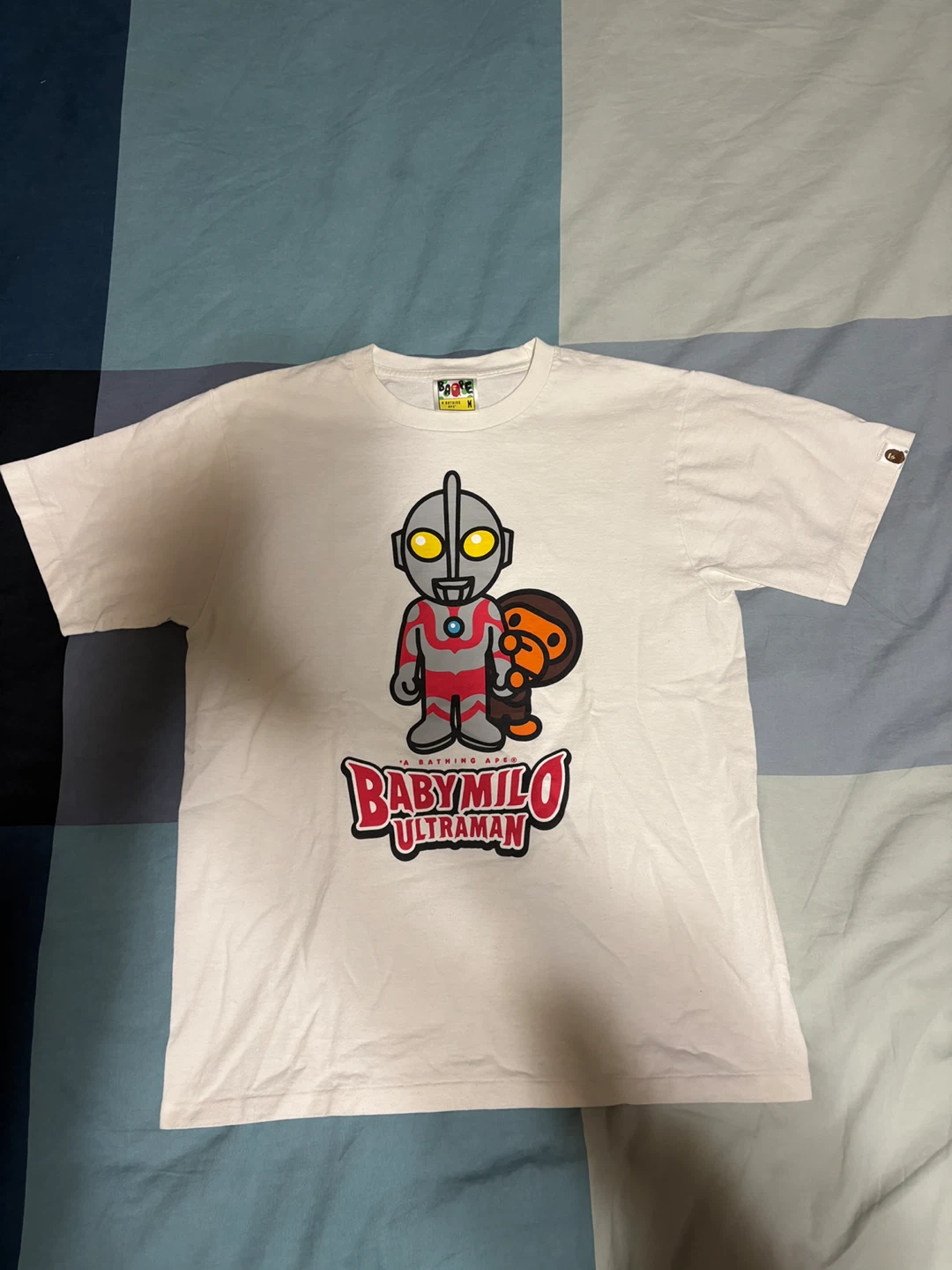 A Bathing Ape Baby Milo Ultraman Tee - Size M