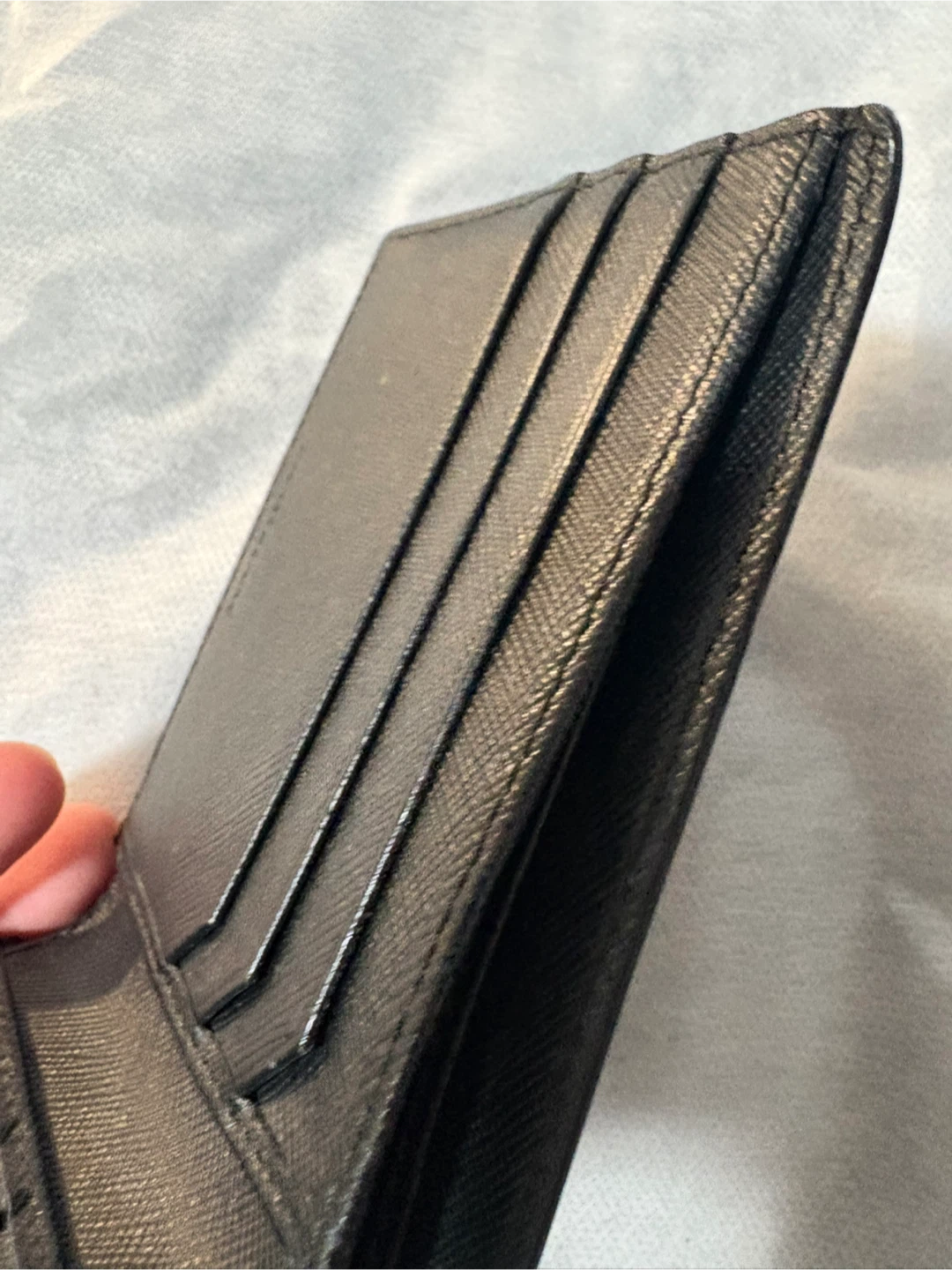 Montblanc Black Leather Wallet - photo 3