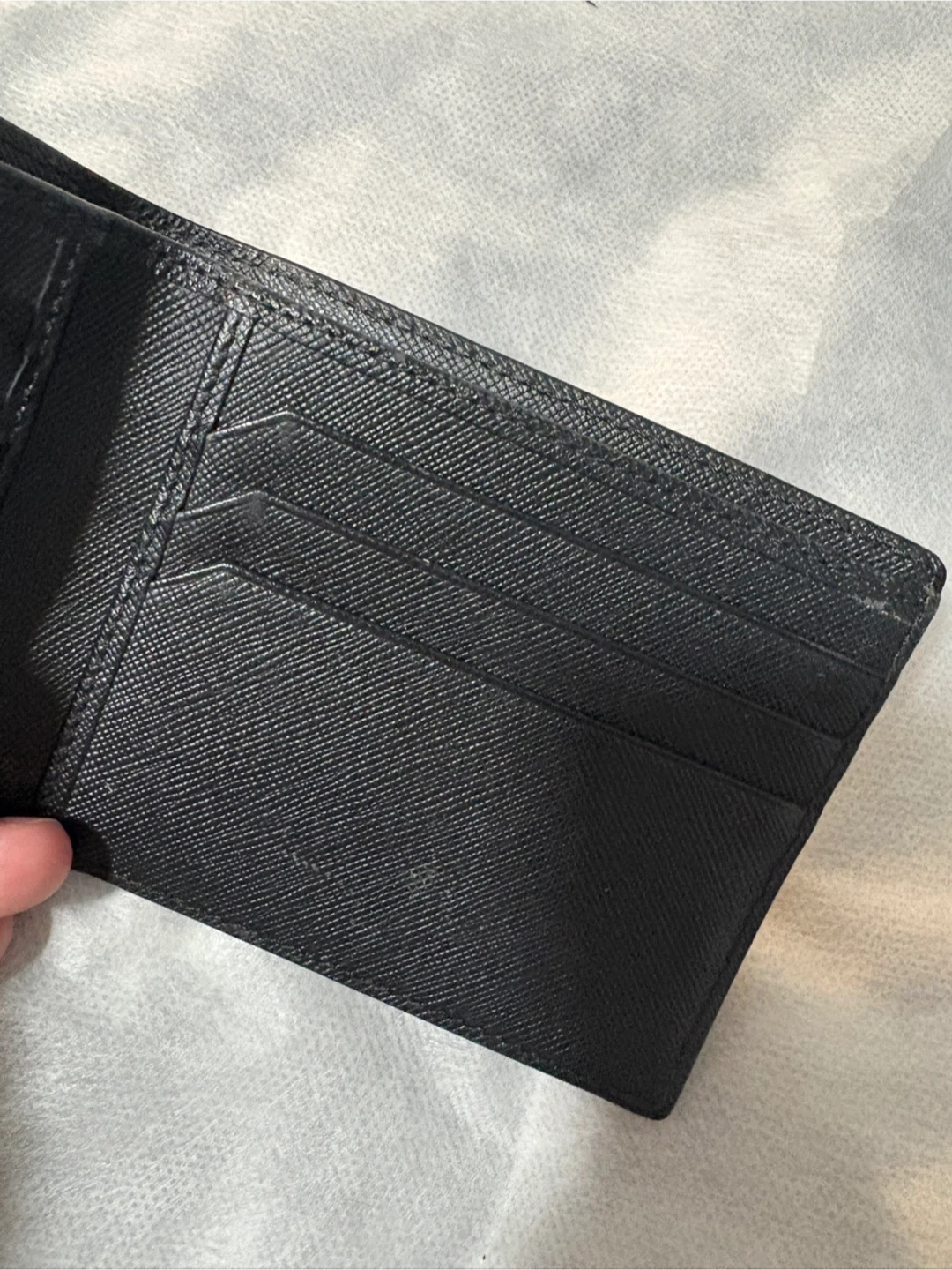 Montblanc Black Leather Wallet - photo 4