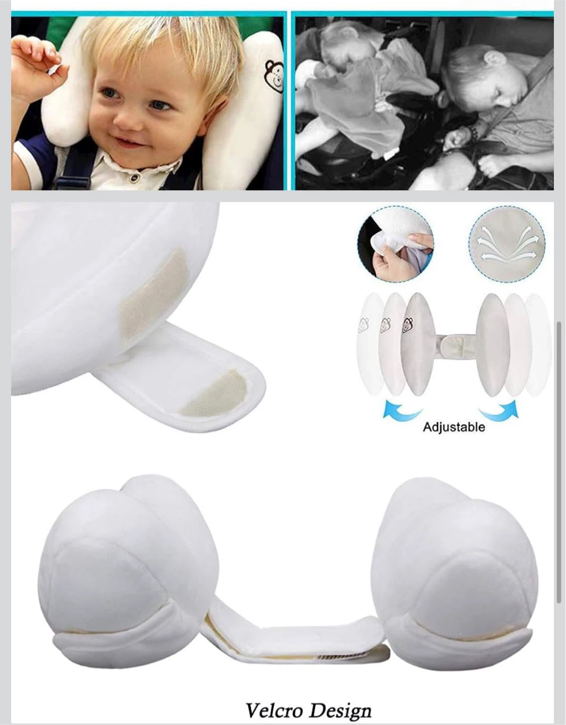 Baby Car Seat Head Support - 1-4 Years - photo 3