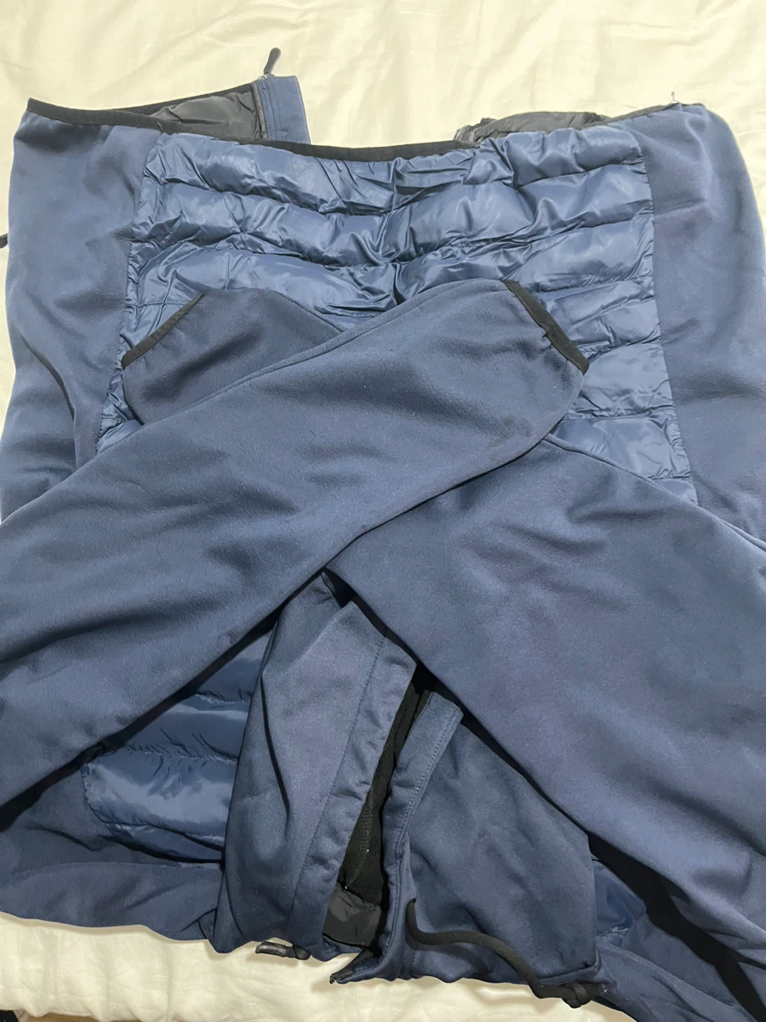 Men’s navy blue jacket with hood size M - photo 2