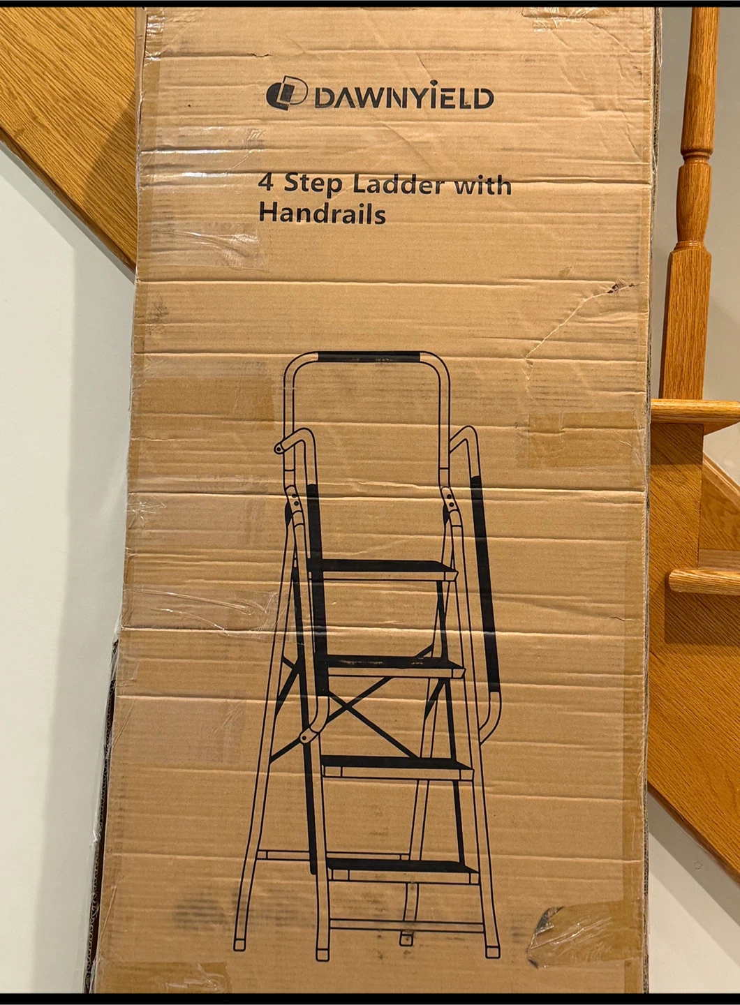 DawnYield 4-Step Ladder with Handrails - photo 3
