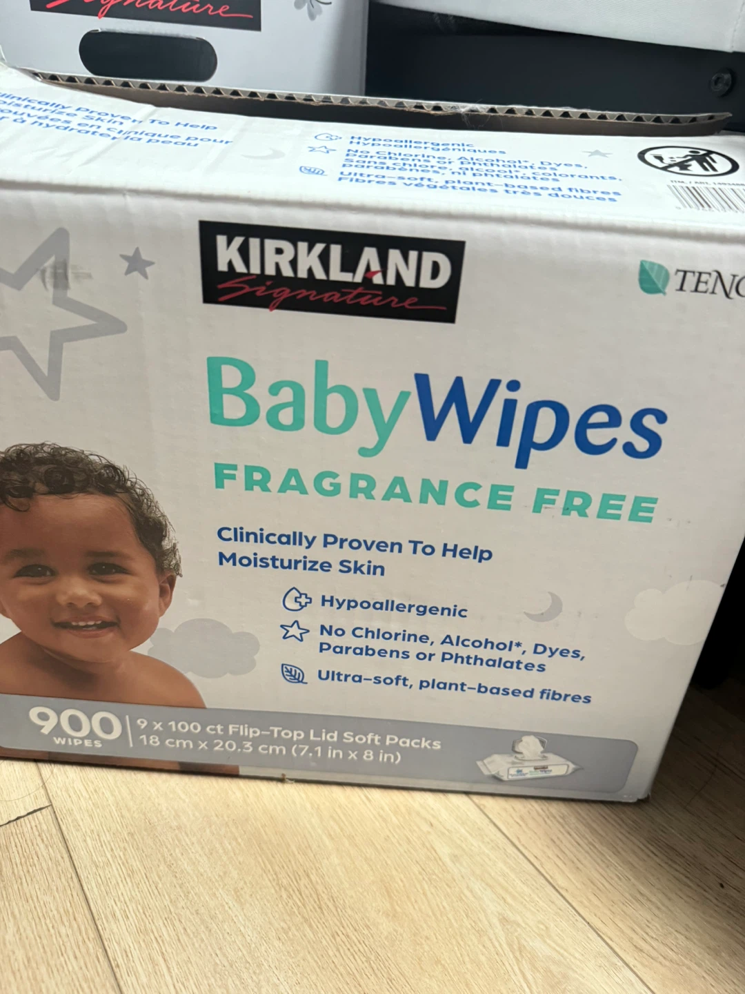 Kirkland Signature Baby Wipes - Fragrance Free, 900 Count