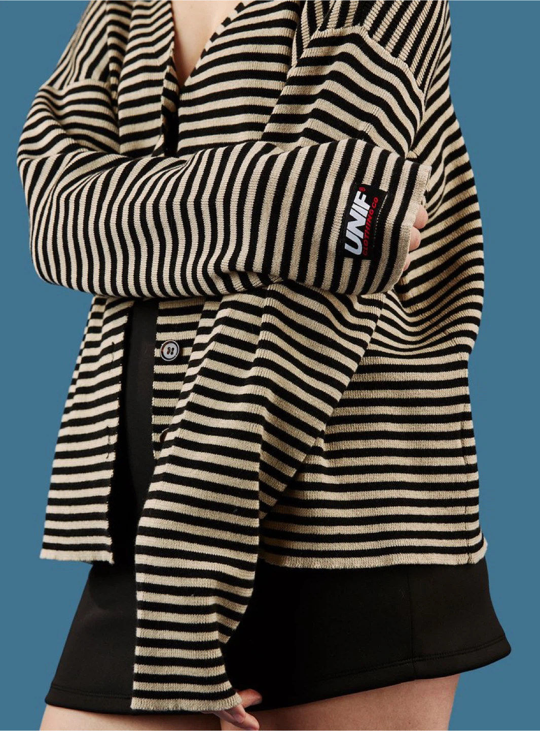 UNIF Striped Cardigan - photo 2