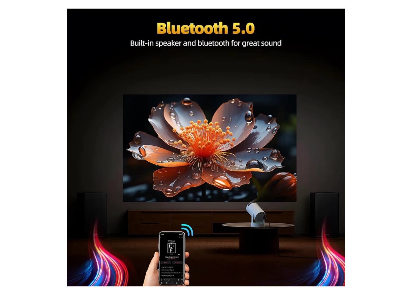 Mini Projector with WiFi and Bluetooth - photo 4