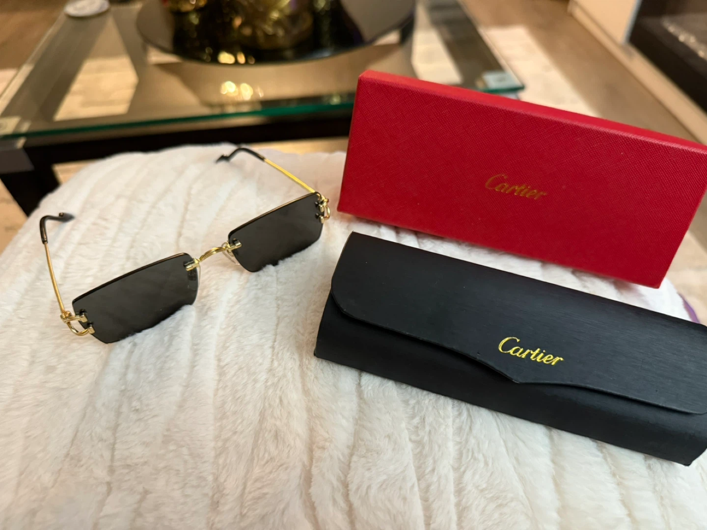 Cartier Sunglasses with Case