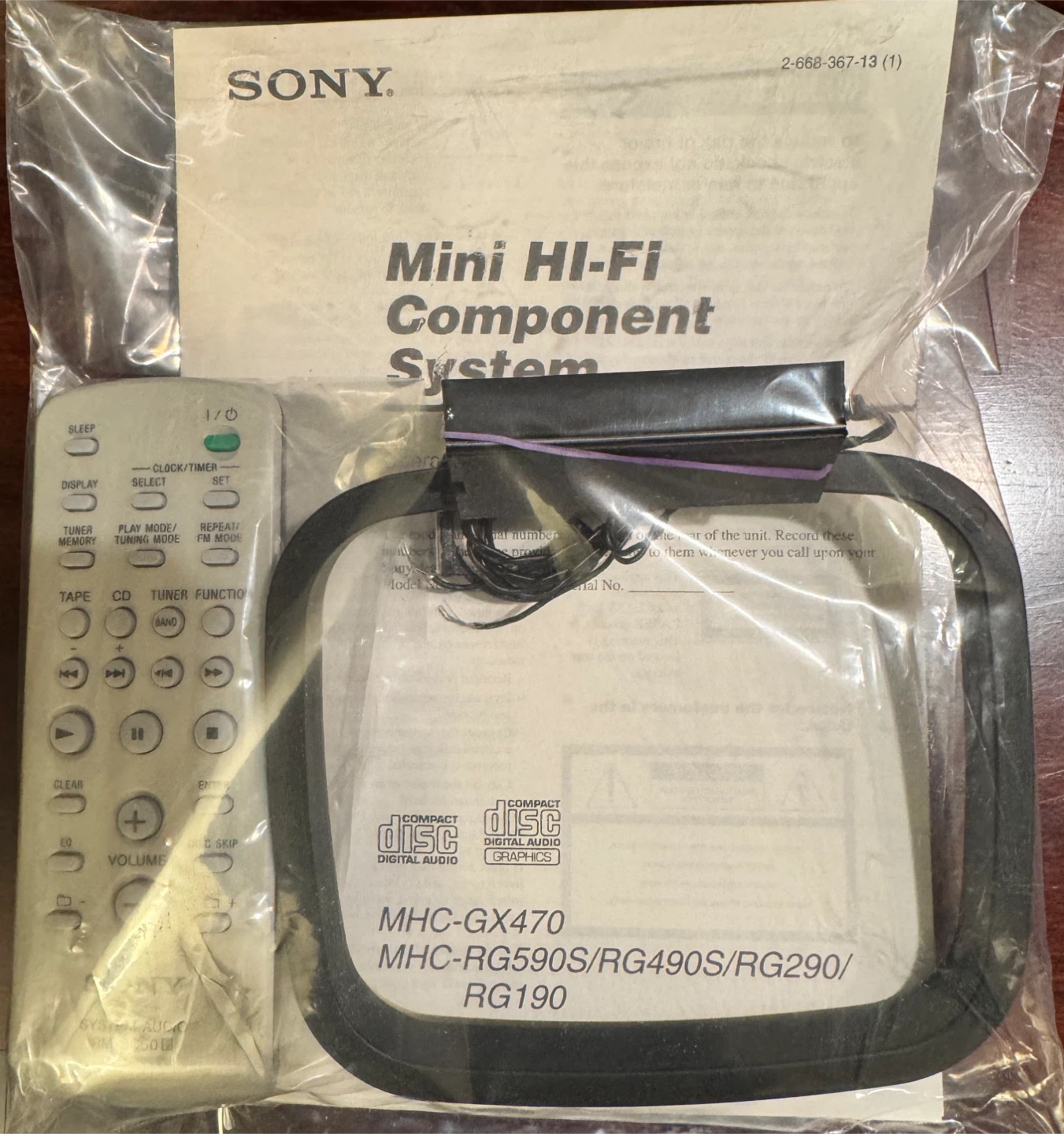 Sony MHC-GX470 Mini HI-FI Component System - photo 2