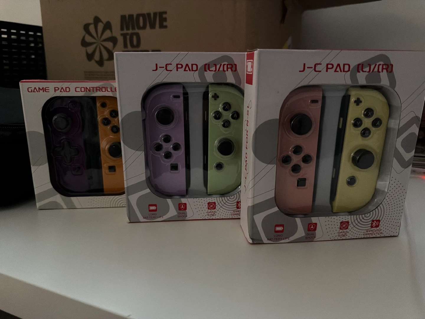 Nintendo switch controllers