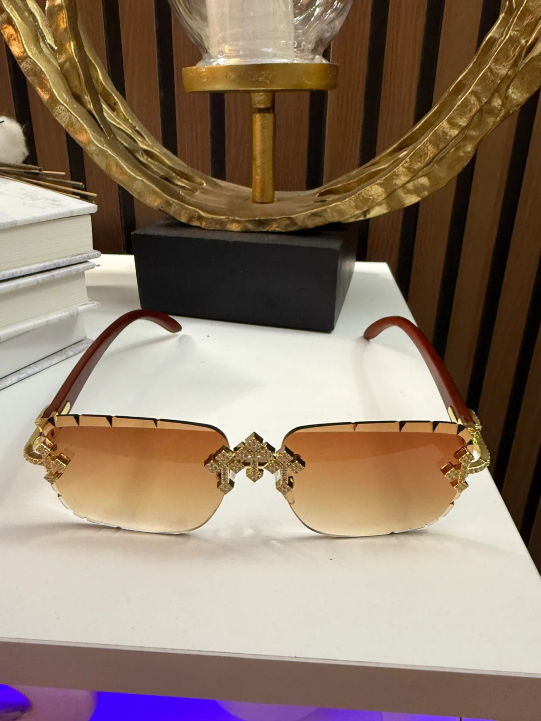 Cartier Rimless Sunglasses