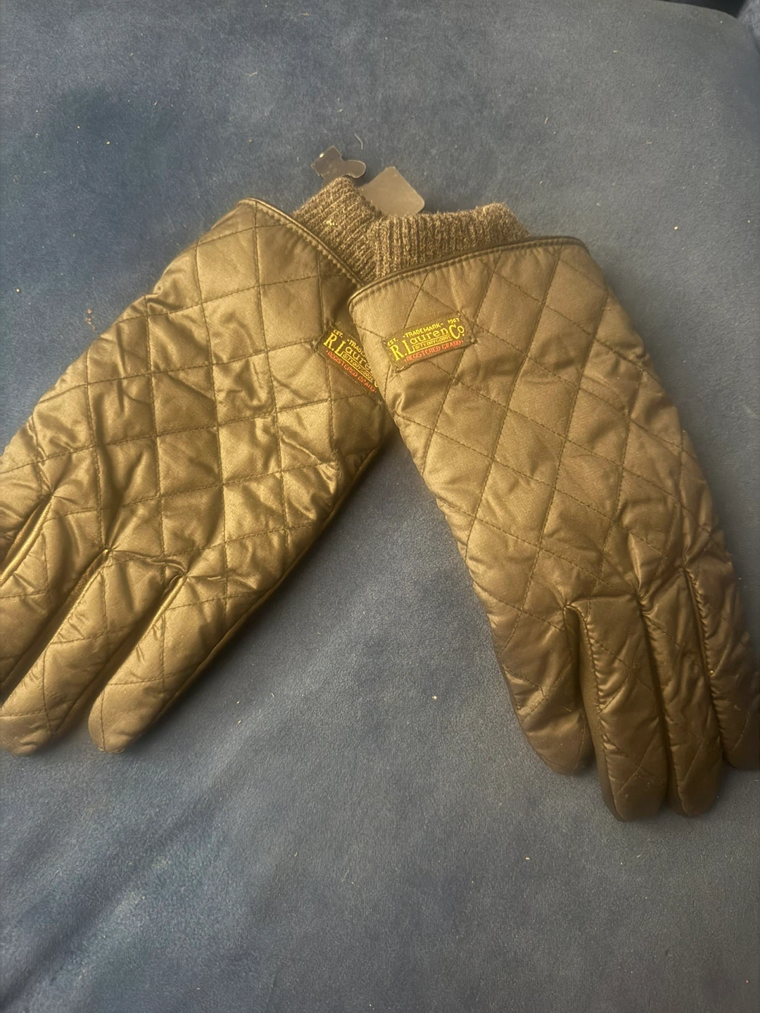 R. Lauren & Co. Quilted Gloves - XL - photo 2