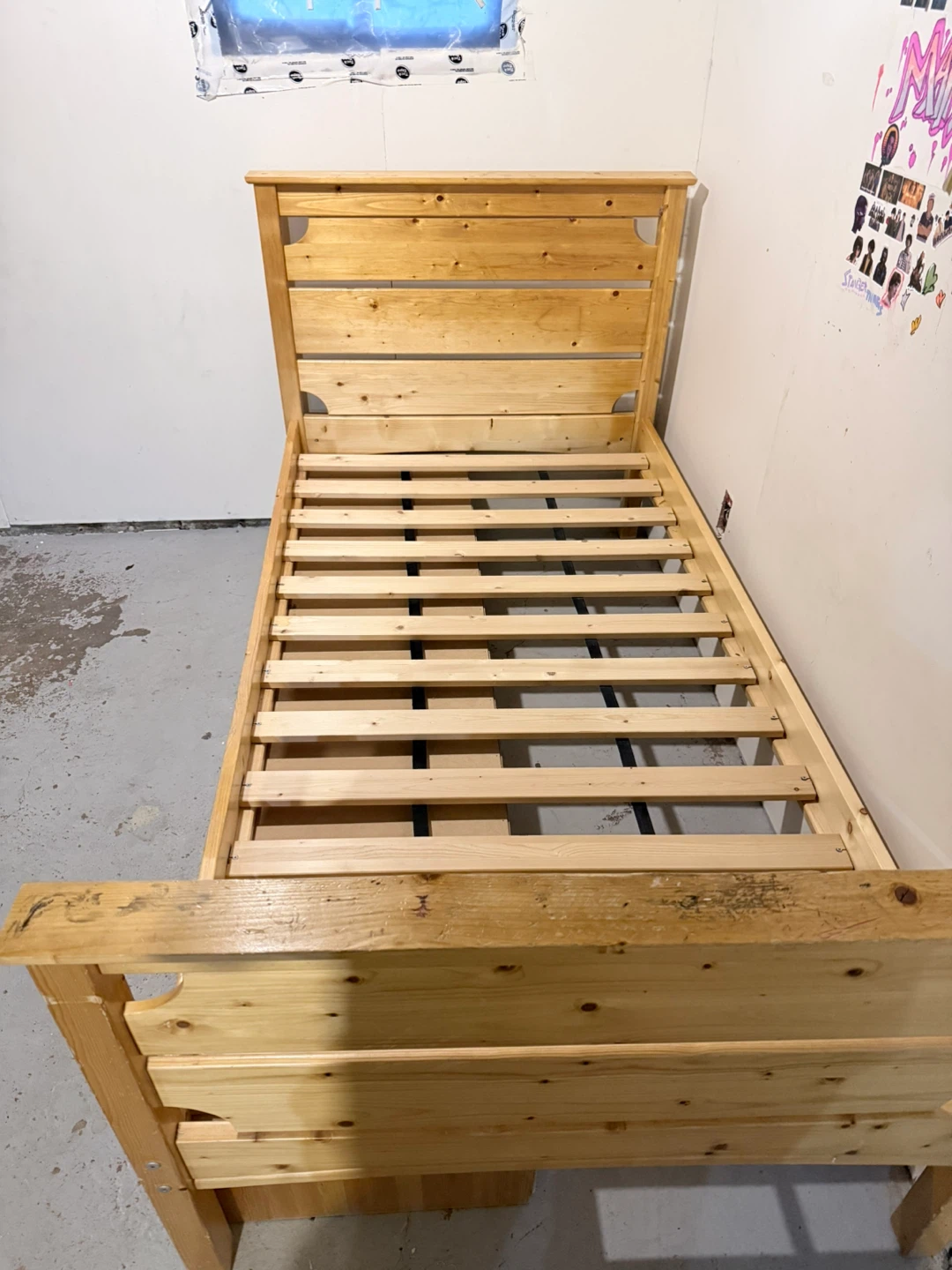 Wooden Twin Bed Frame - photo 3