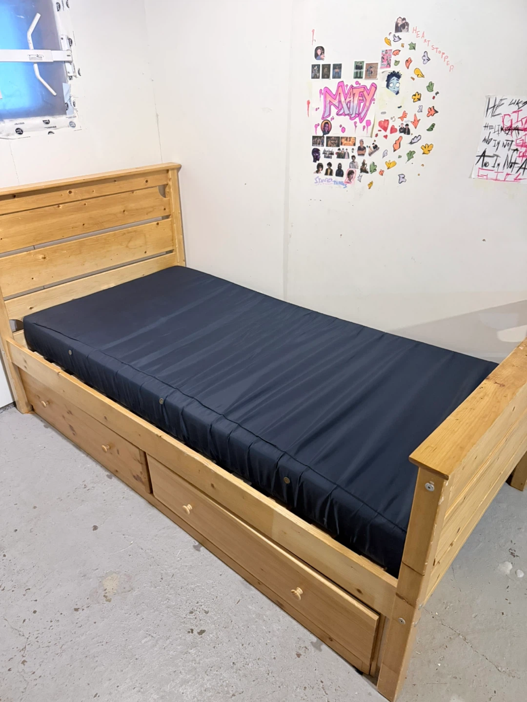 Wooden Twin Bed Frame