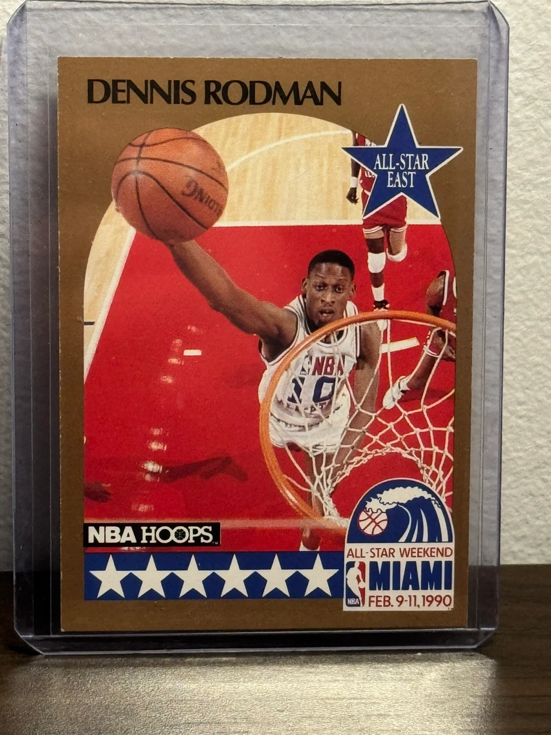 Dennis Rodman NBA Hoops Trading Card