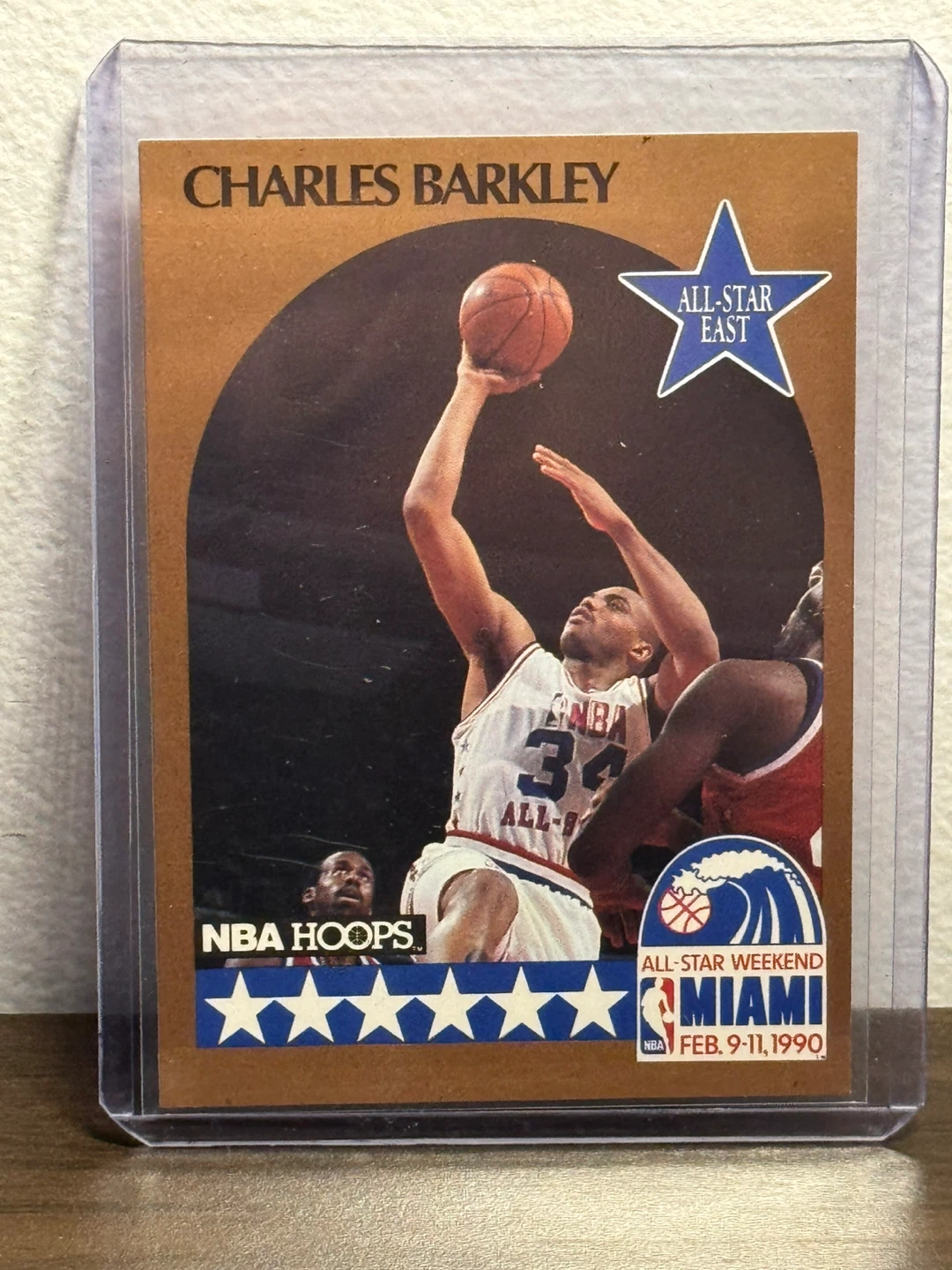 Charles Barkley 1990 NBA Hoops Basketball Card