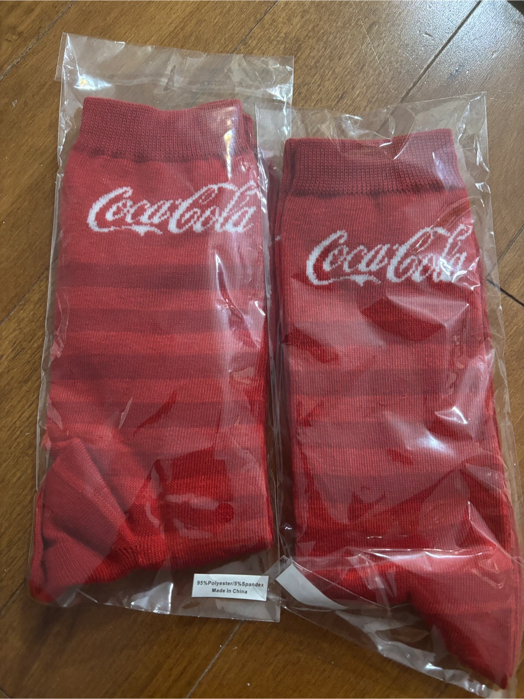 Coca-Cola Red Socks - New in Package