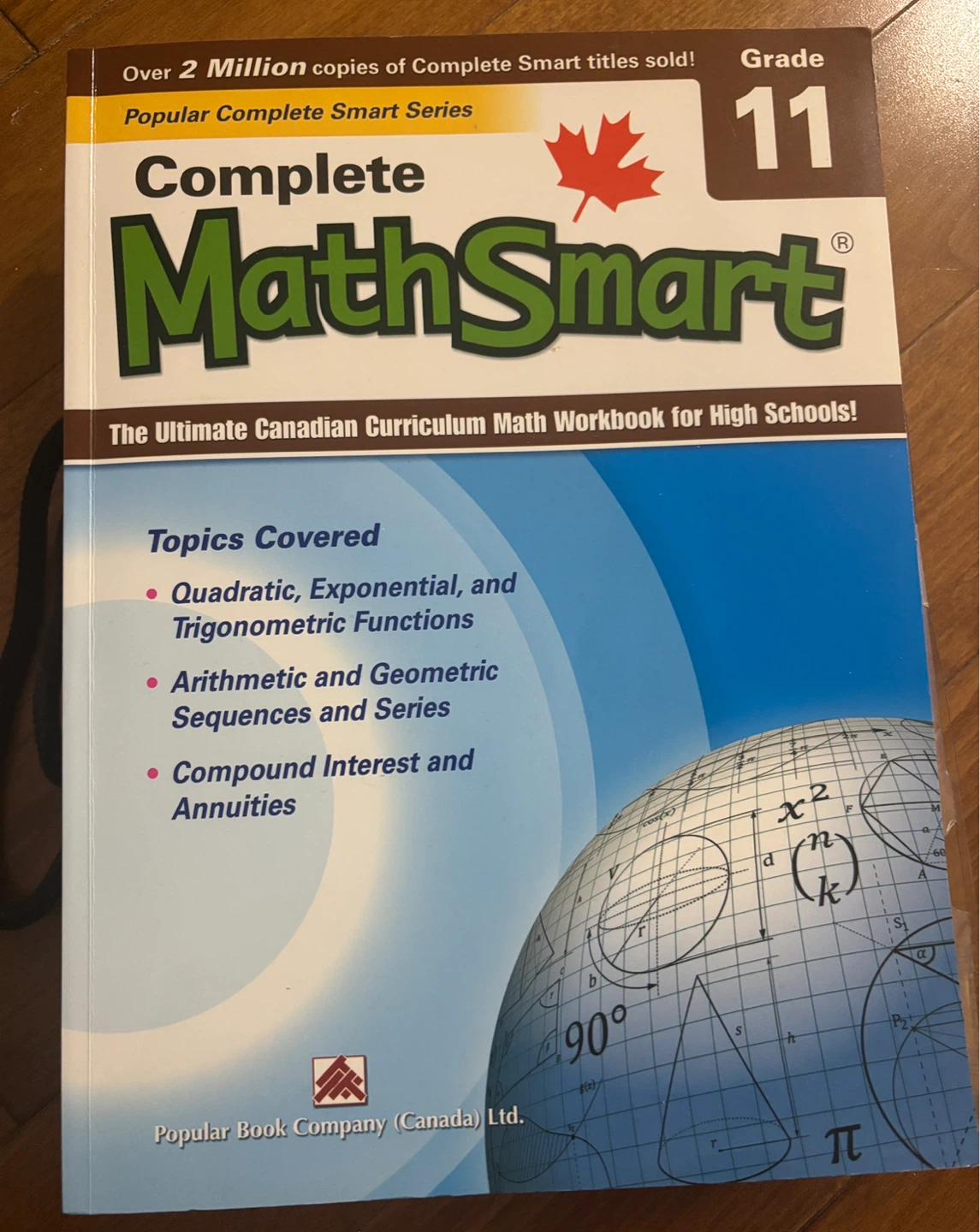 Complete MathSmart Grade 11 Workbook