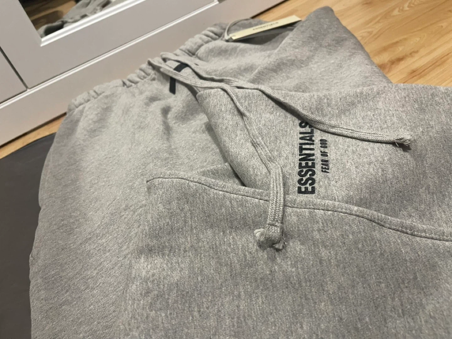 Essentials Fear of God Grey Sweatpants - photo 3