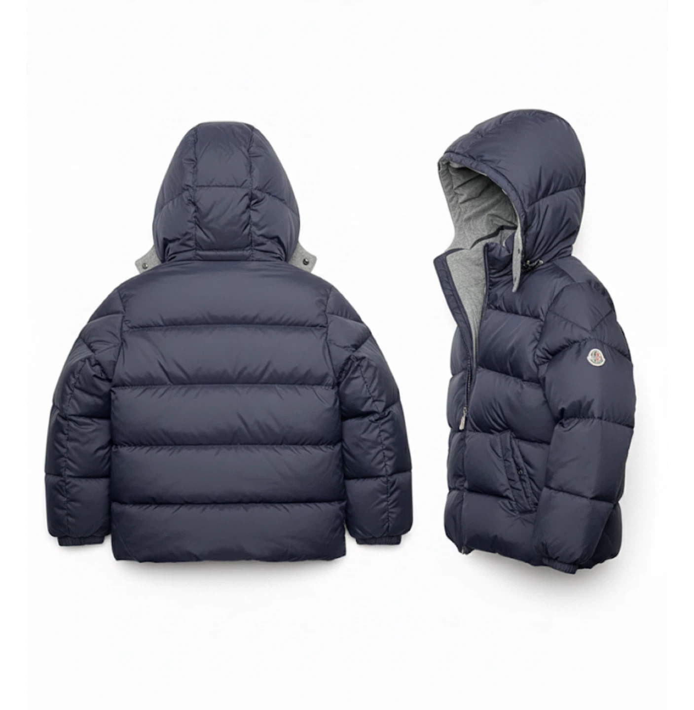 Moncler Navy Blue Toddler Puffer Jacket 2T - photo 2
