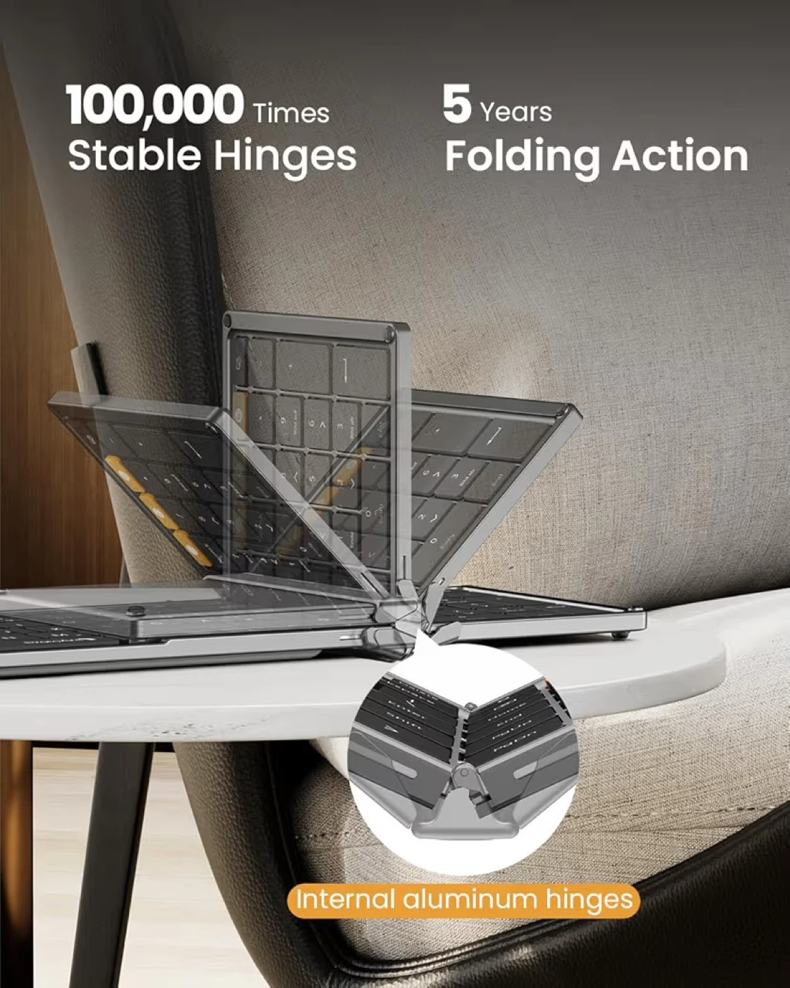 ProtoArc XKM03 Foldable Keyboard & Mouse Combo - photo 2