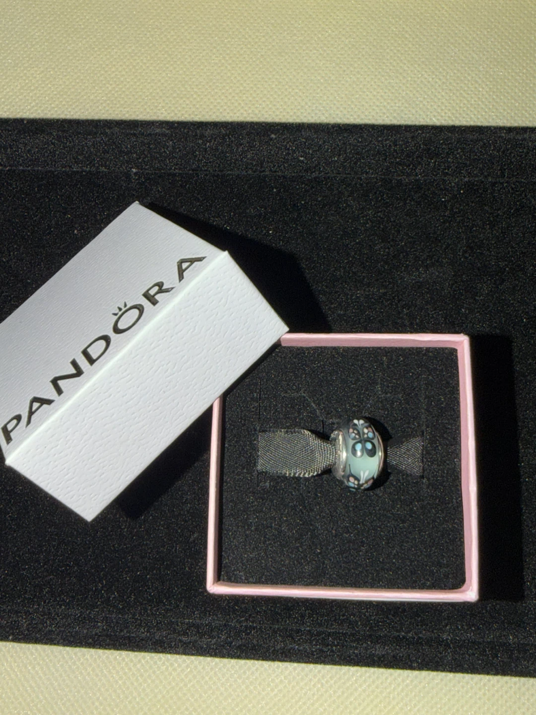 Blue Butterfly Kisses* Spring 2014 Murano Charm - photo 2