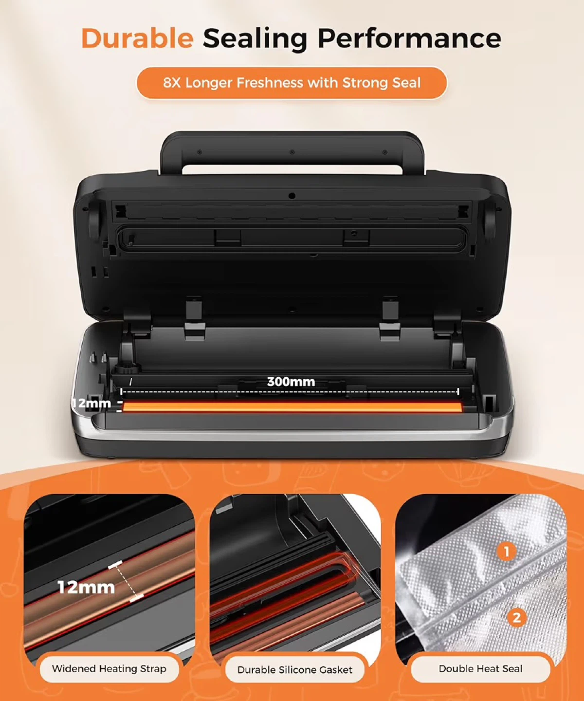QLQIOB Vacuum Sealer Machine - photo 5
