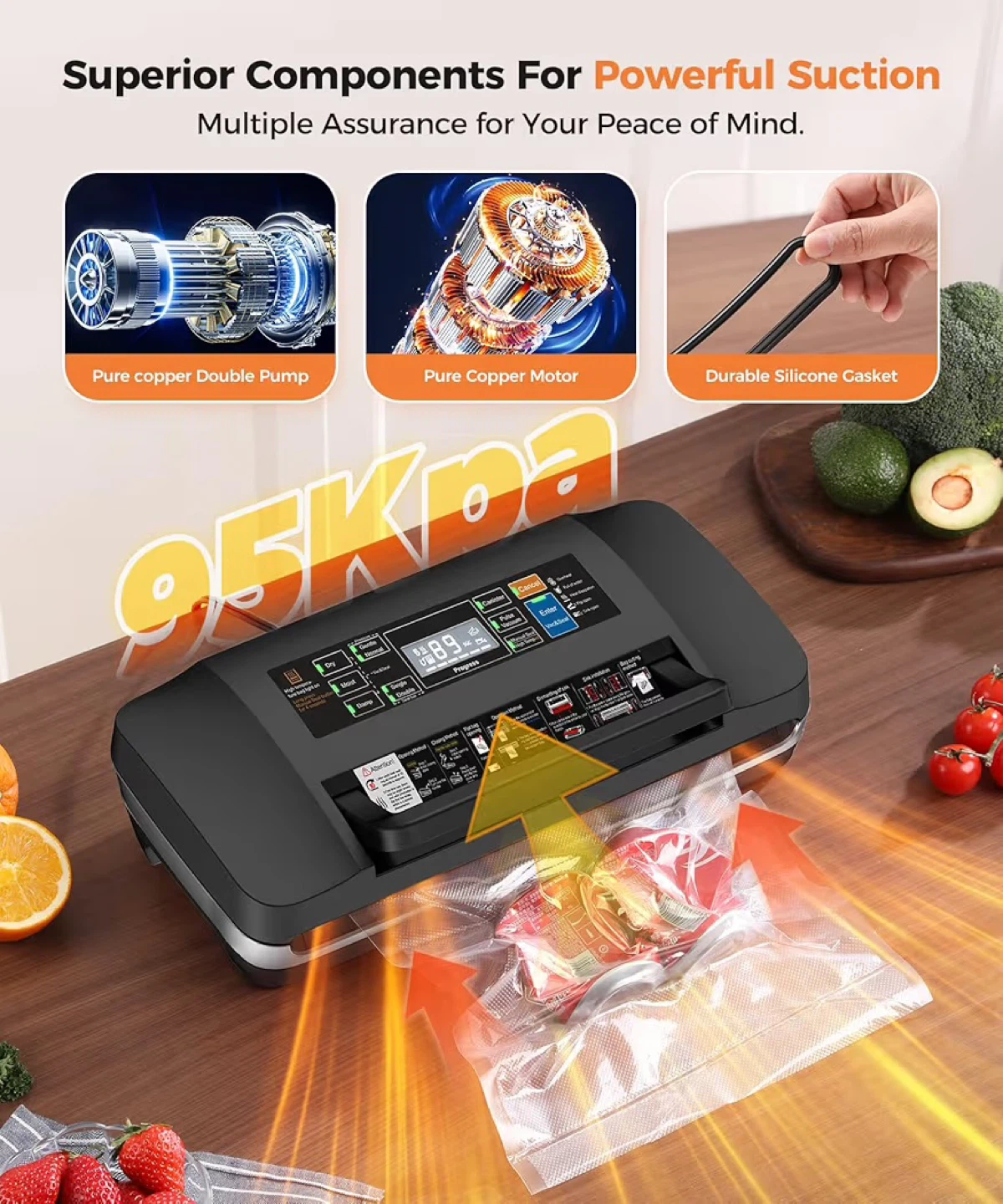 QLQIOB Vacuum Sealer Machine - photo 3