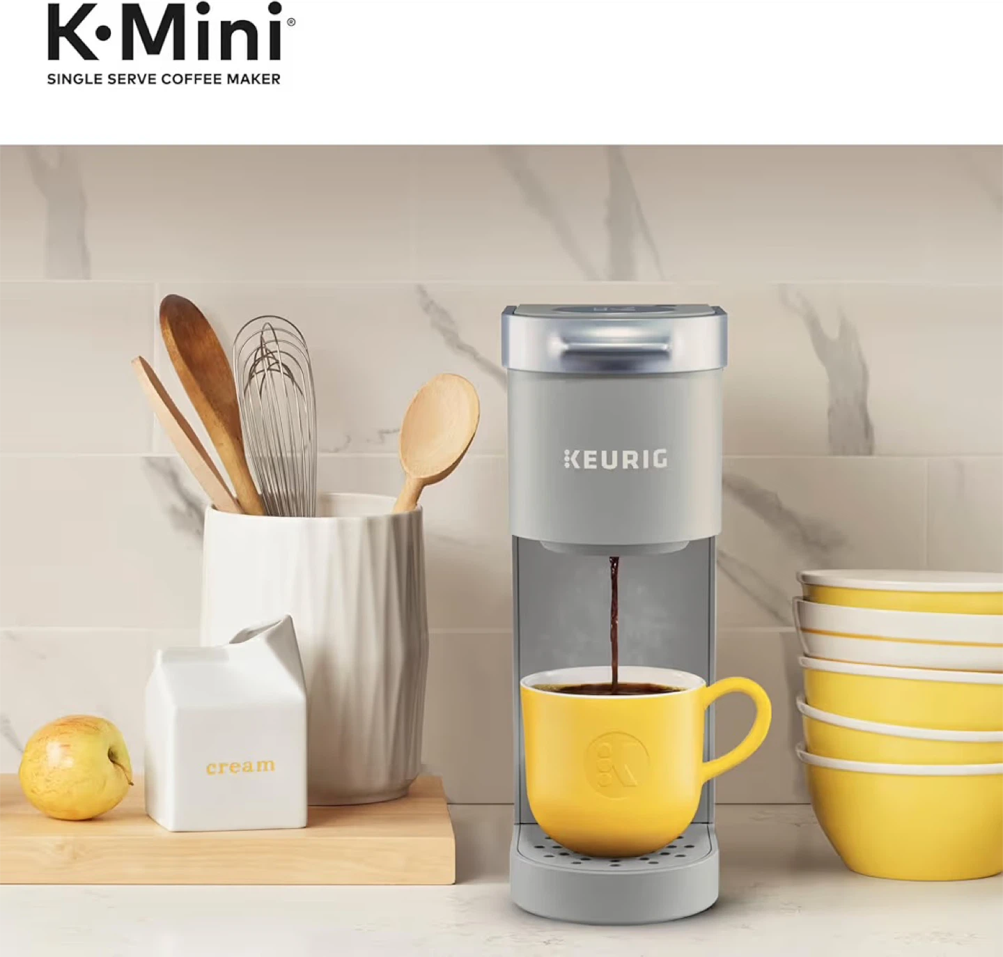 Keurig K-Mini Single Serve Coffee Maker - Grey - photo 2