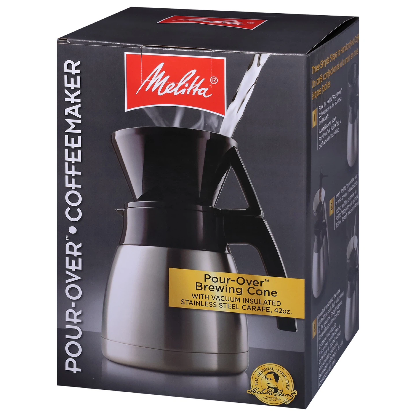 Melitta Pour-Over Brewing Cone Coffeemaker - 42oz - photo 4