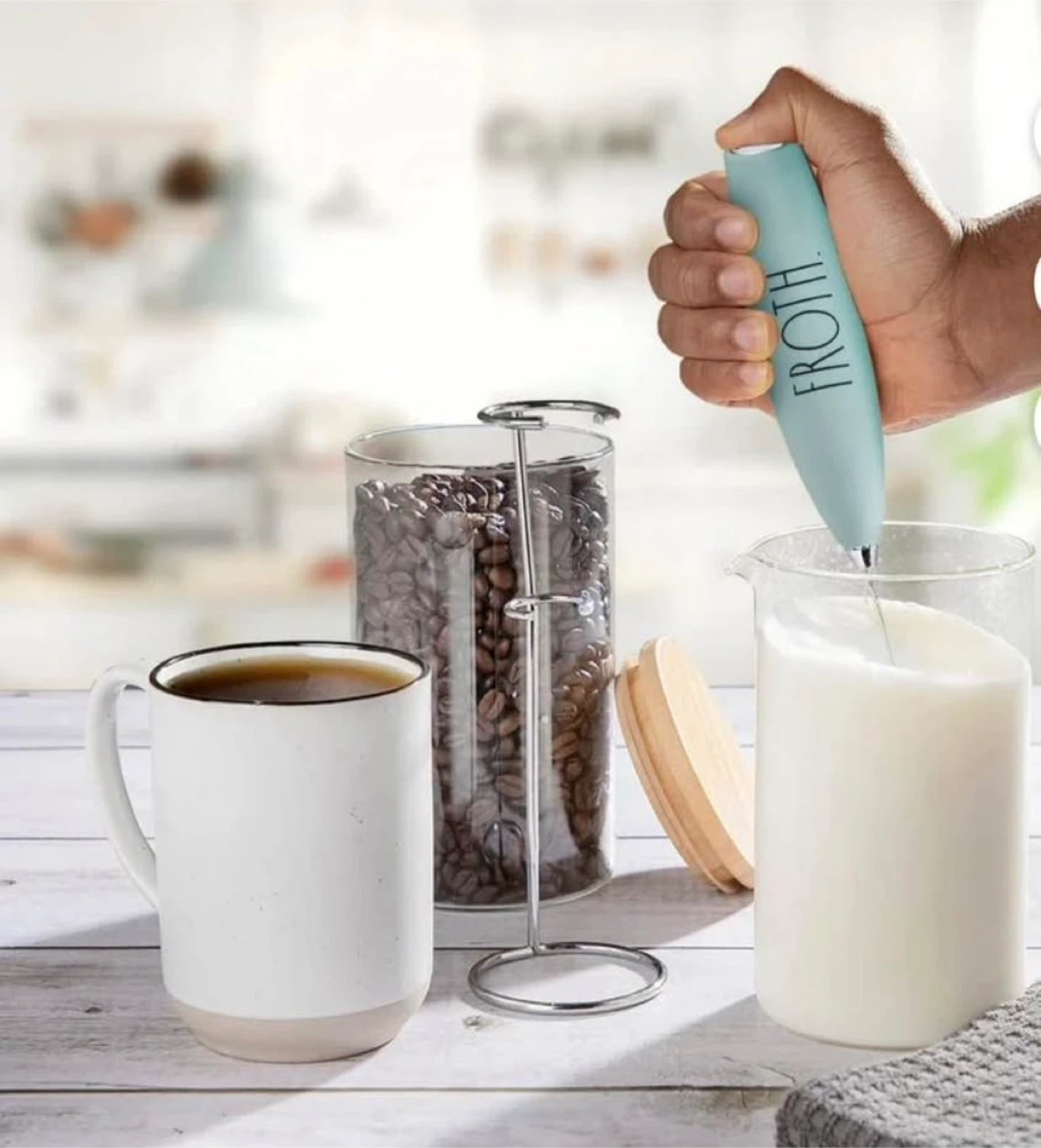 Rae Dunn Electric Milk Frother - New in Box! - photo 5