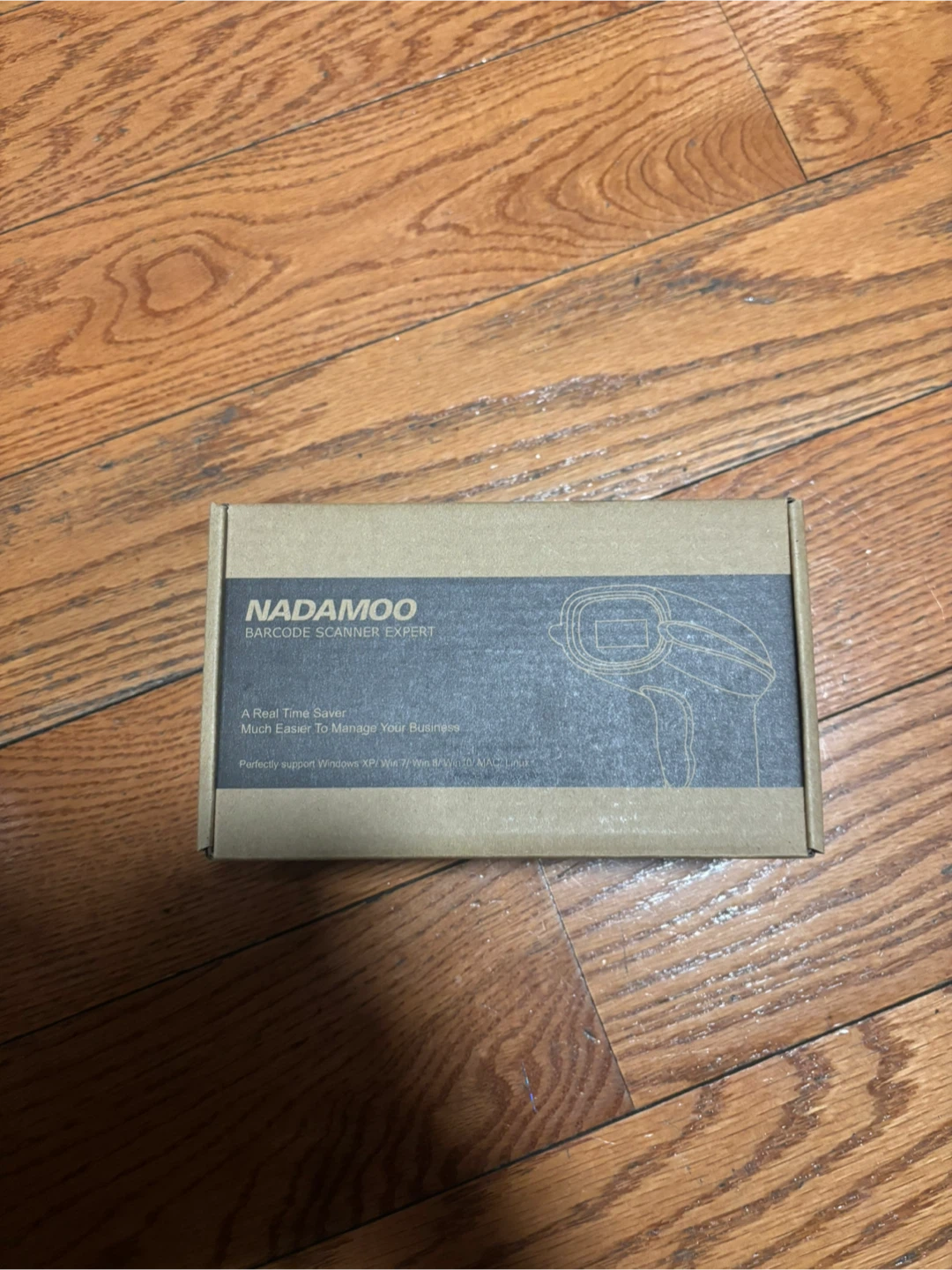 Nadamoo Bur3003 Barcode Scanner - Black