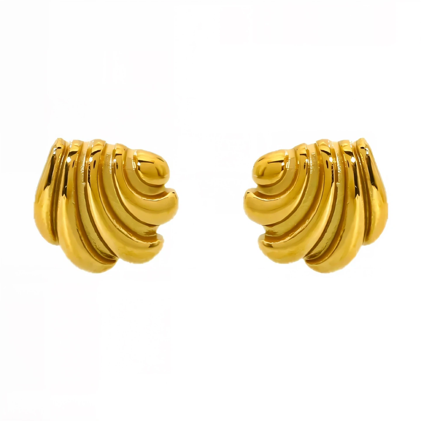 Golden Wave Earrings - photo 2