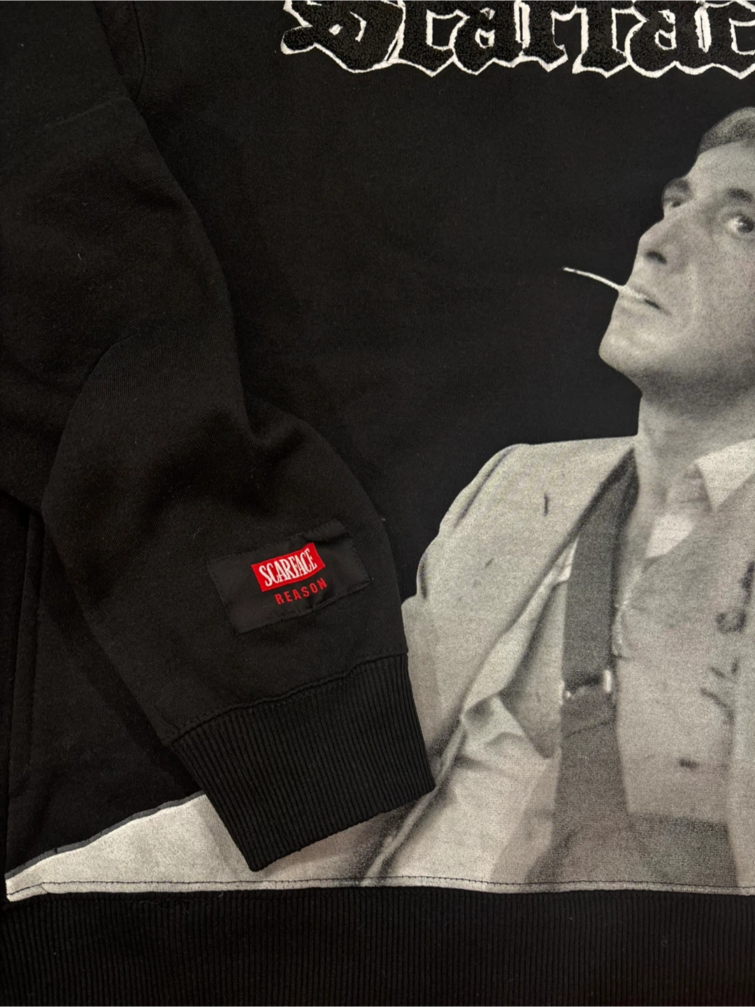 Scarface Reason Black Hoodie - Size Large - photo 4