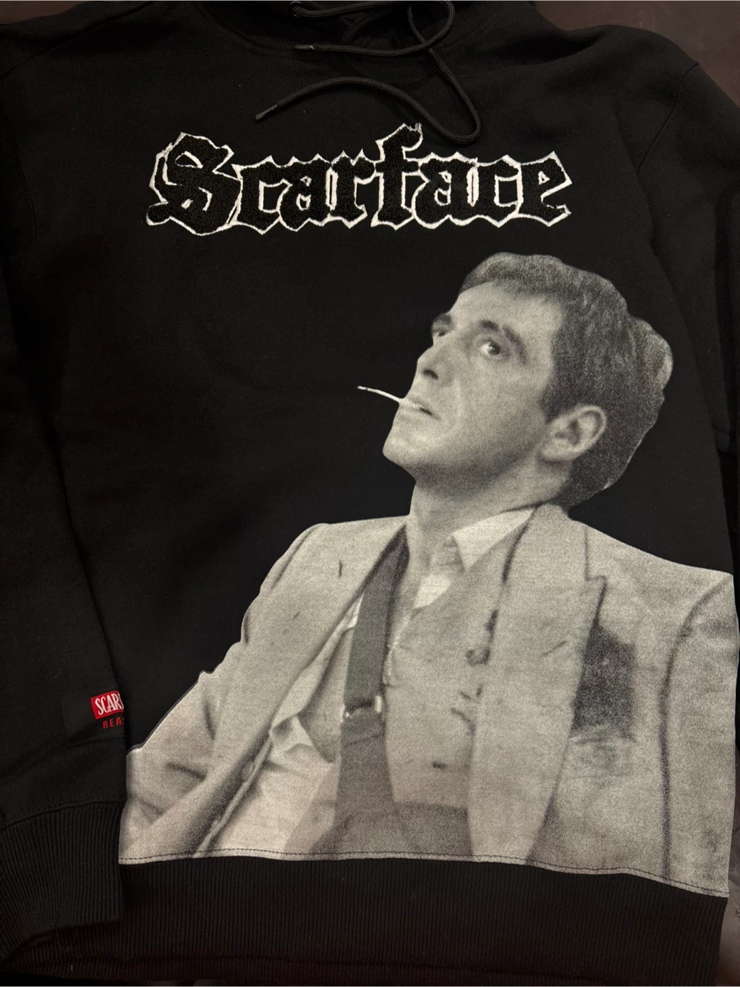 Scarface Reason Black Hoodie - Size Large - photo 5