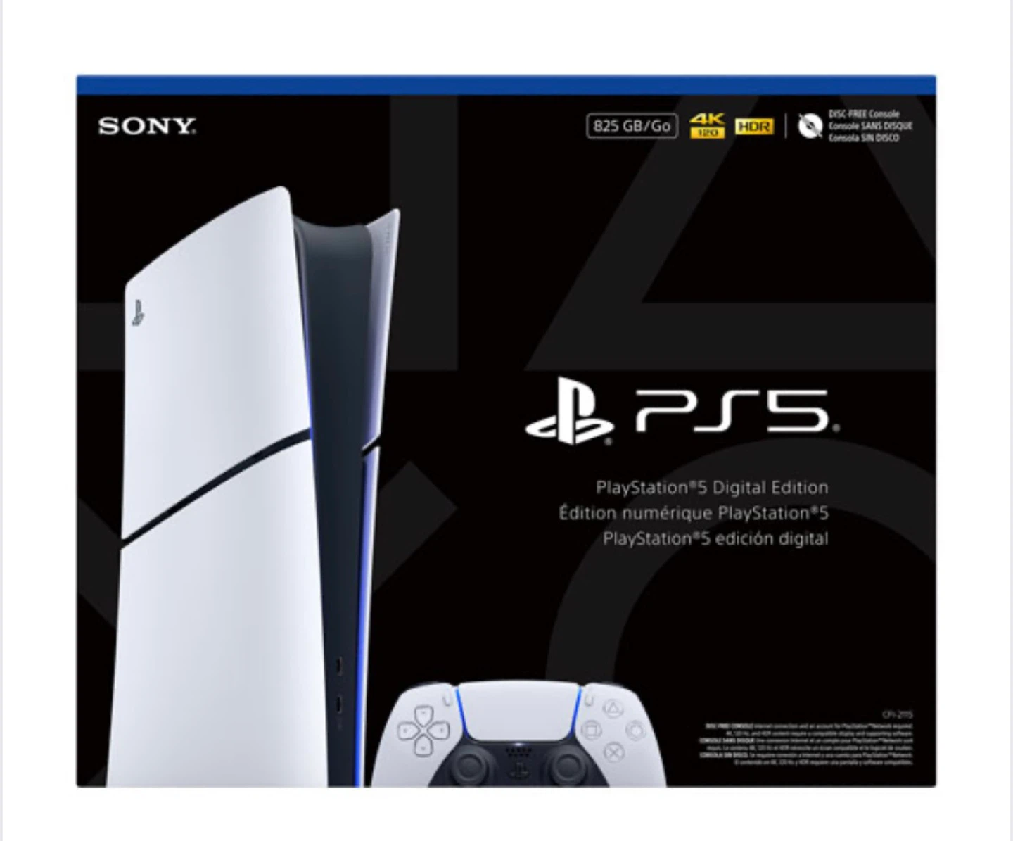 Sony PlayStation 5 Digital Edition. Brand new