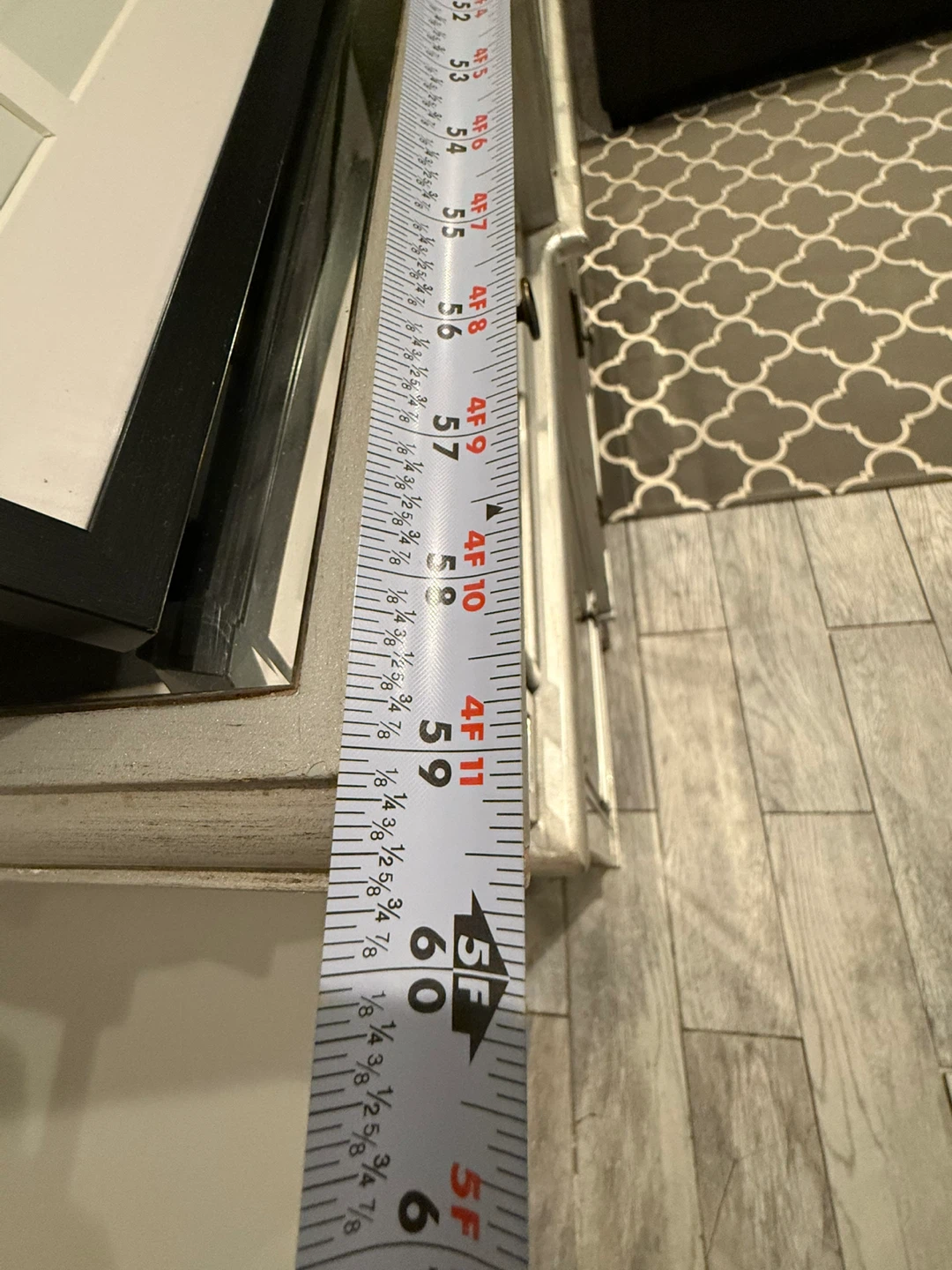 Mirrored Finish Console Table - photo 5