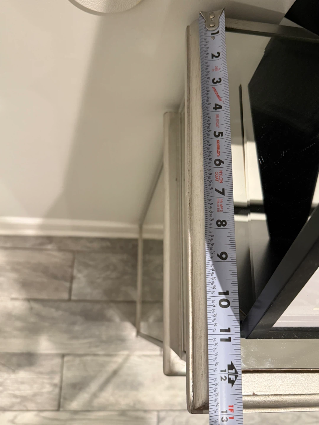 Mirrored Finish Console Table - photo 4