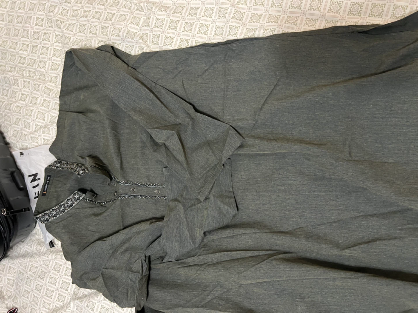 J. Regular Fit Men's Kurta - Size M - photo 3