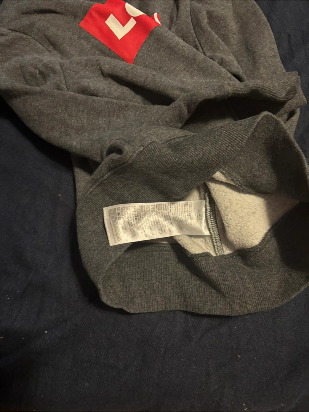 Levi's Grey Sweatshirt small kids - photo 2