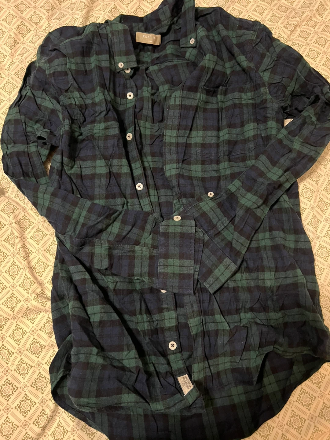 Rope Man Flannel Shirt - Size M